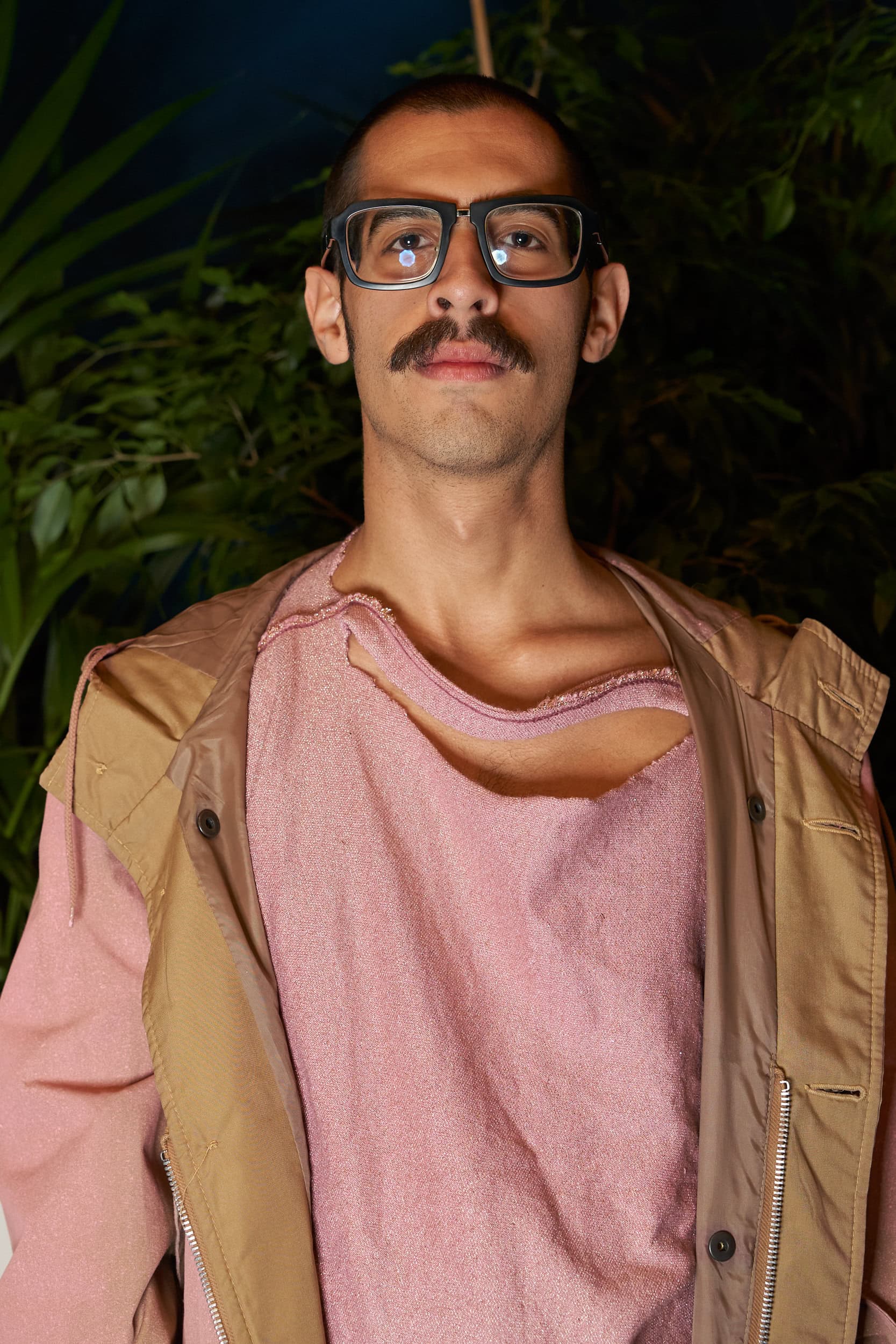 Simon Cracker Fall 2024 Men’s Fashion Show Backstage