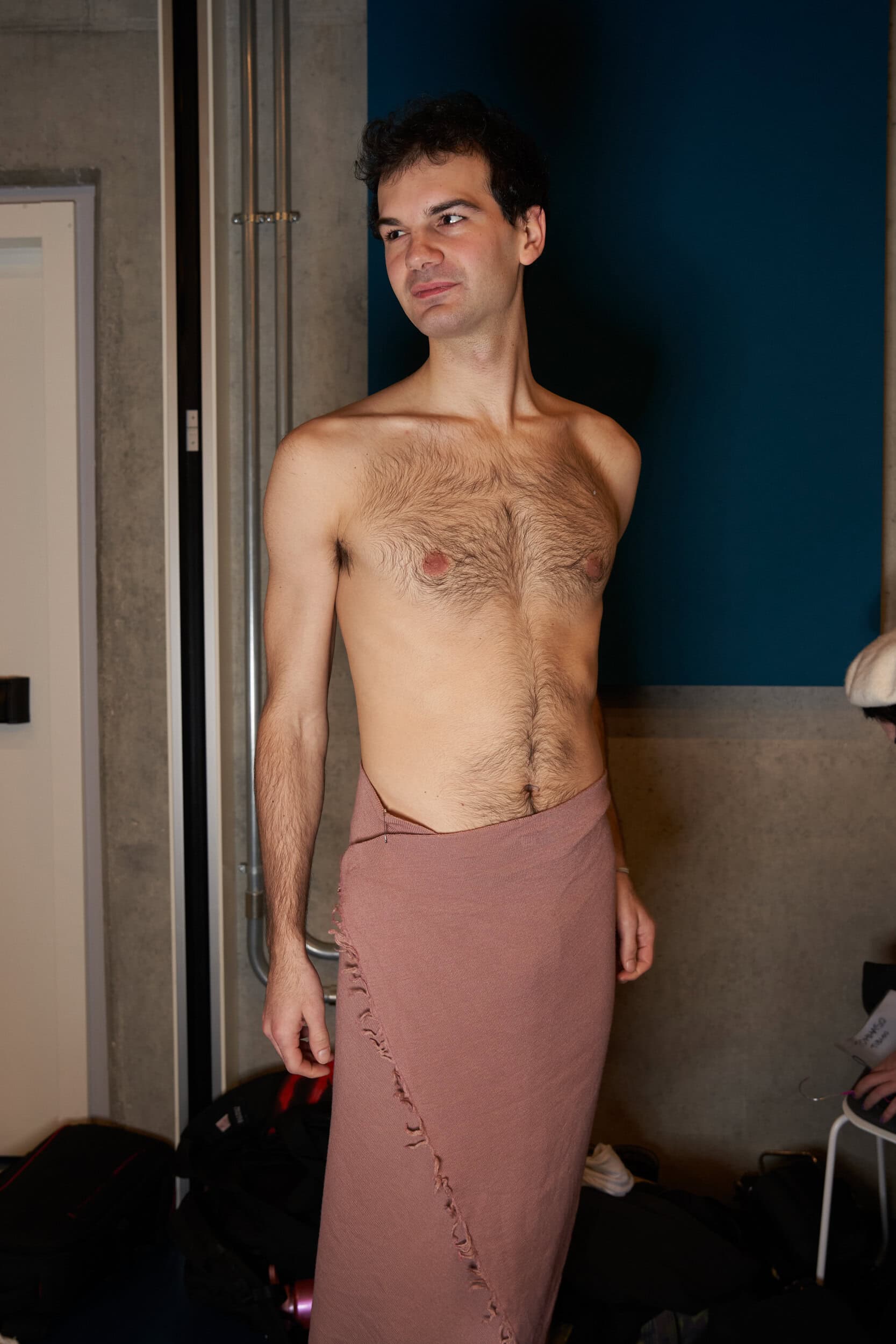 Simon Cracker Fall 2024 Men’s Fashion Show Backstage