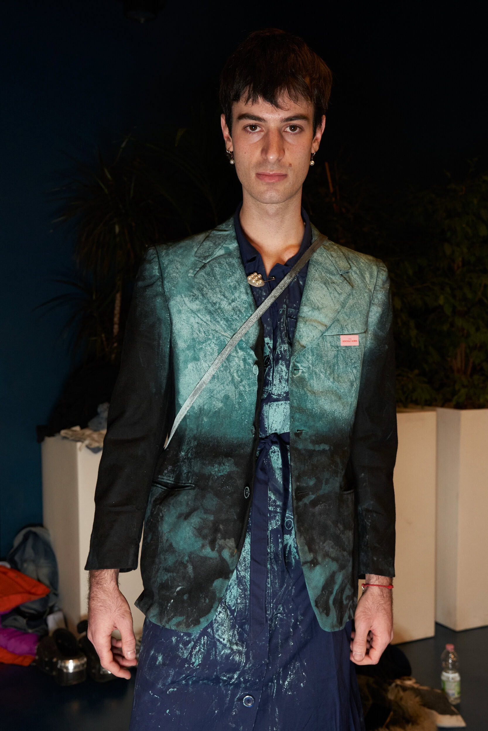 Simon Cracker Fall 2024 Men’s Fashion Show Backstage