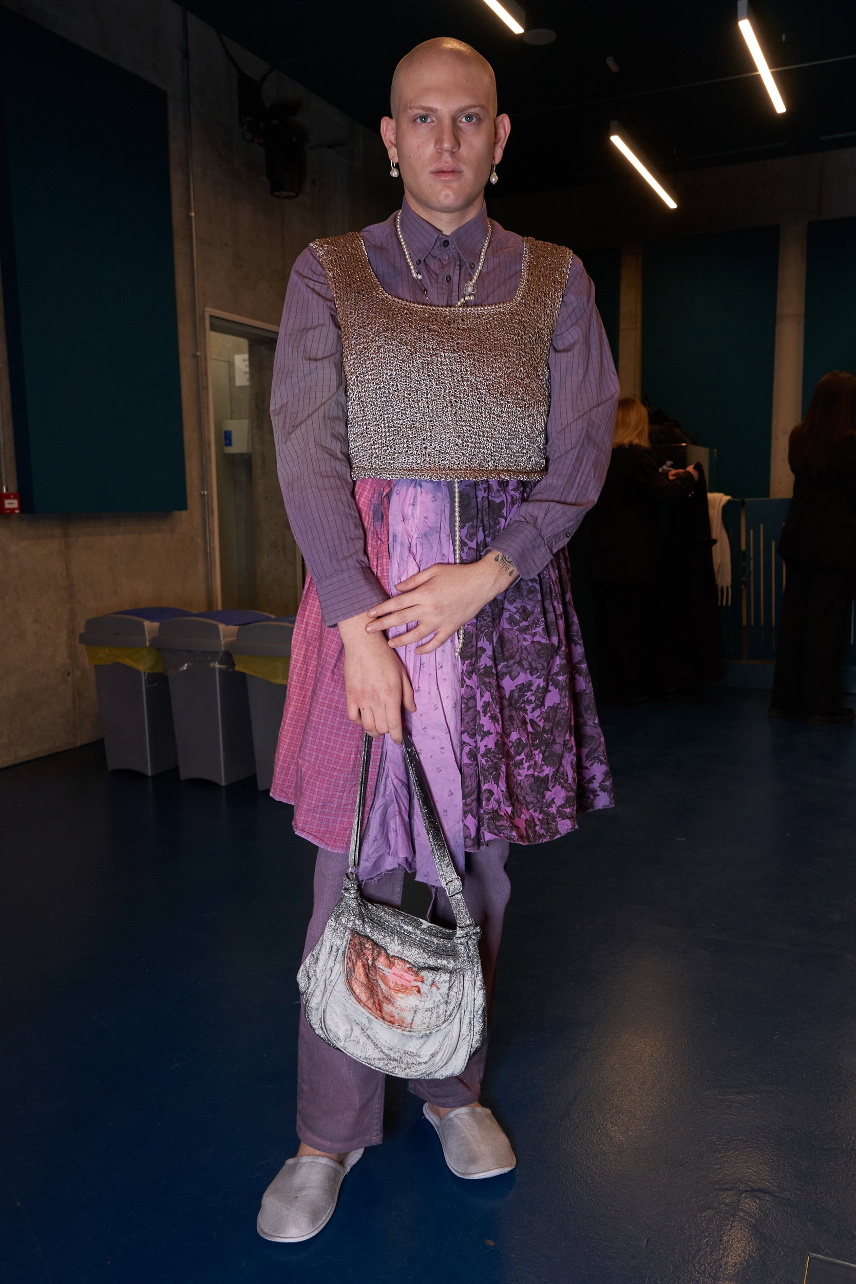 Simon Cracker Fall 2024 Men’s Fashion Show Backstage