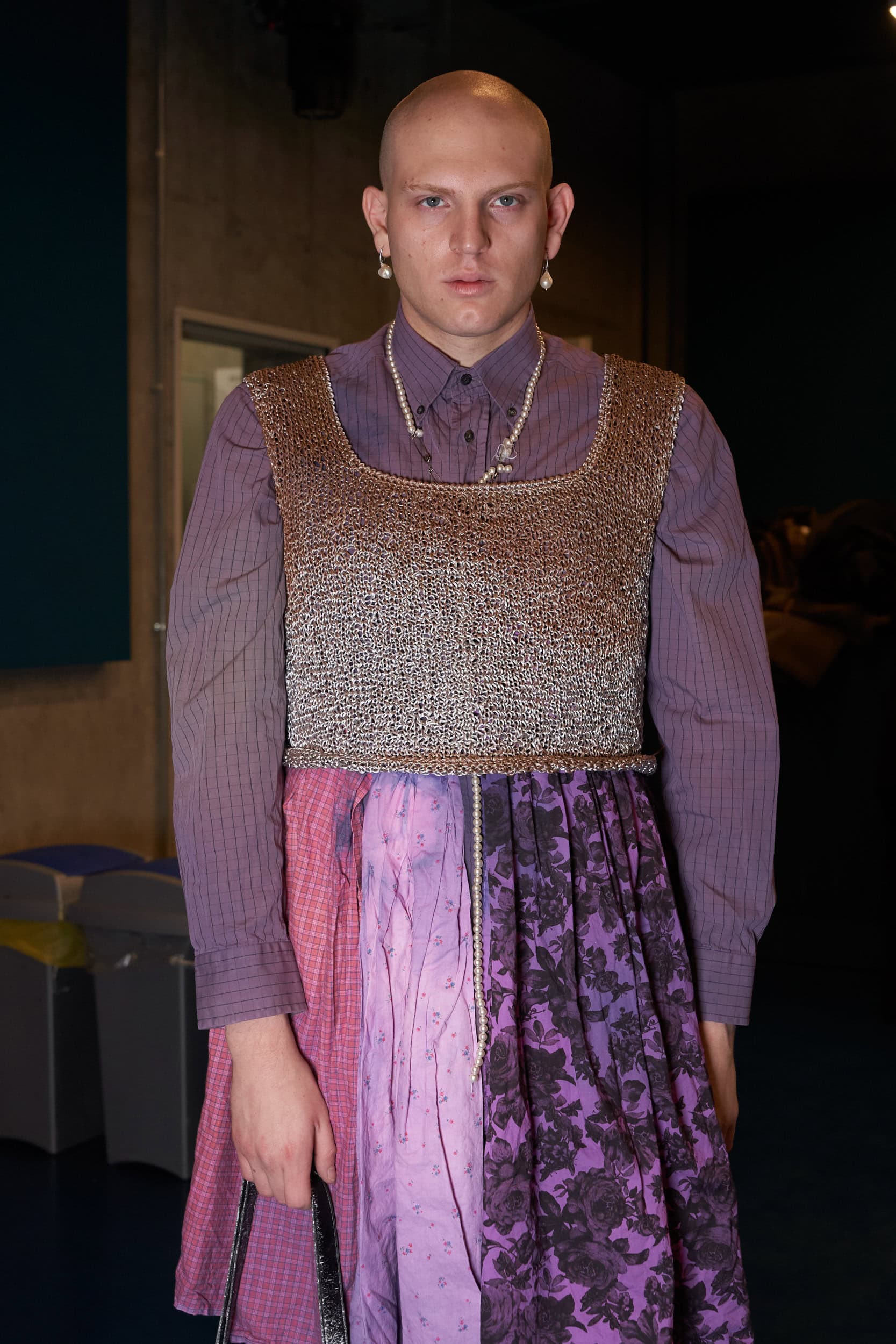 Simon Cracker Fall 2024 Men’s Fashion Show Backstage