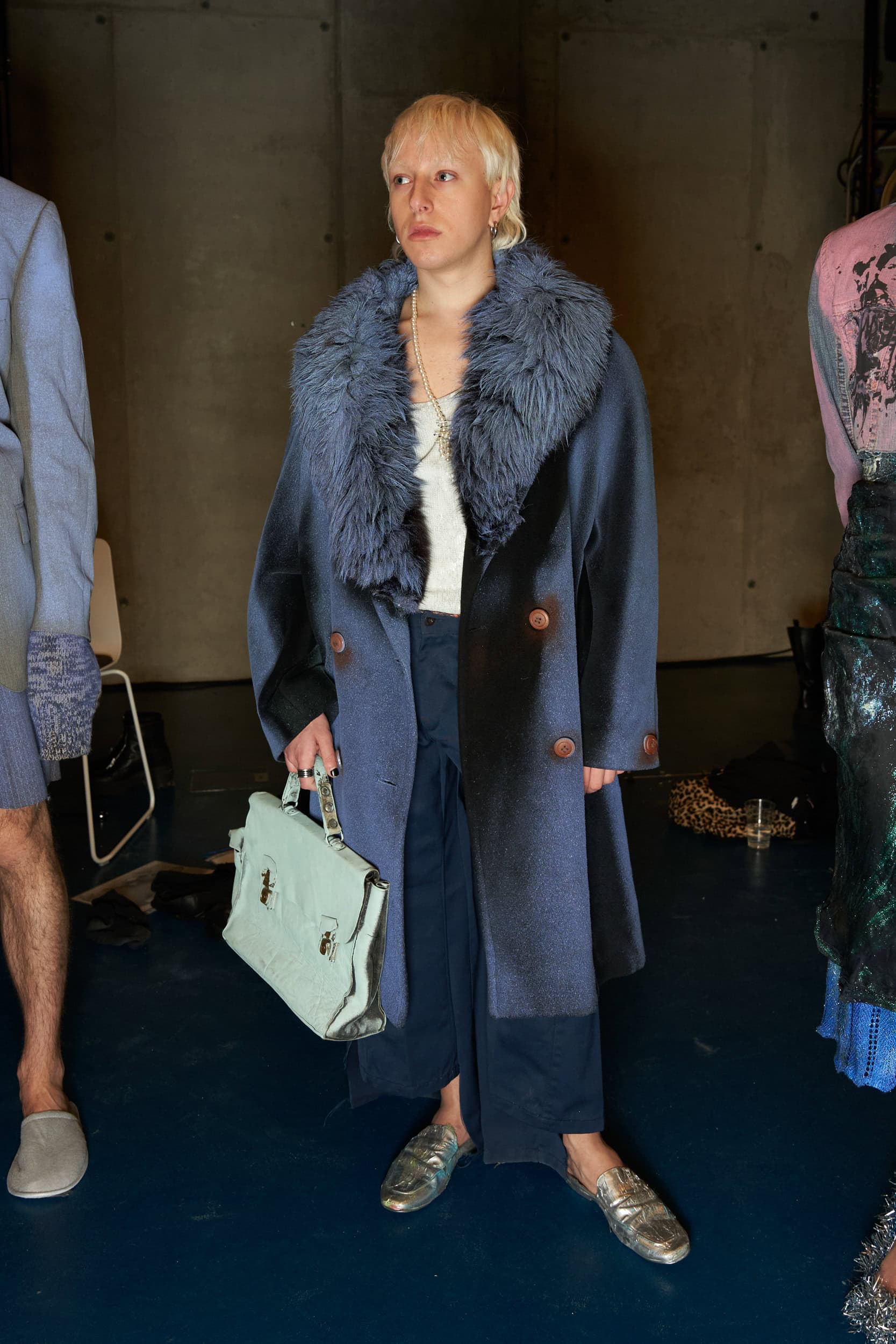 Simon Cracker Fall 2024 Men’s Fashion Show Backstage