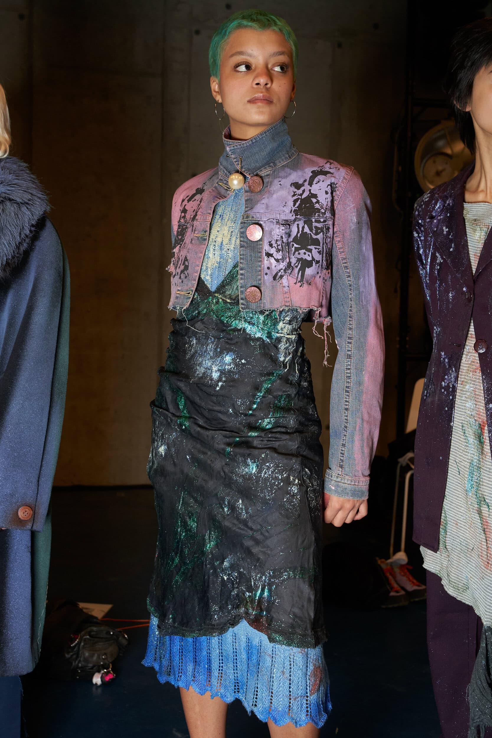 Simon Cracker Fall 2024 Men’s Fashion Show Backstage