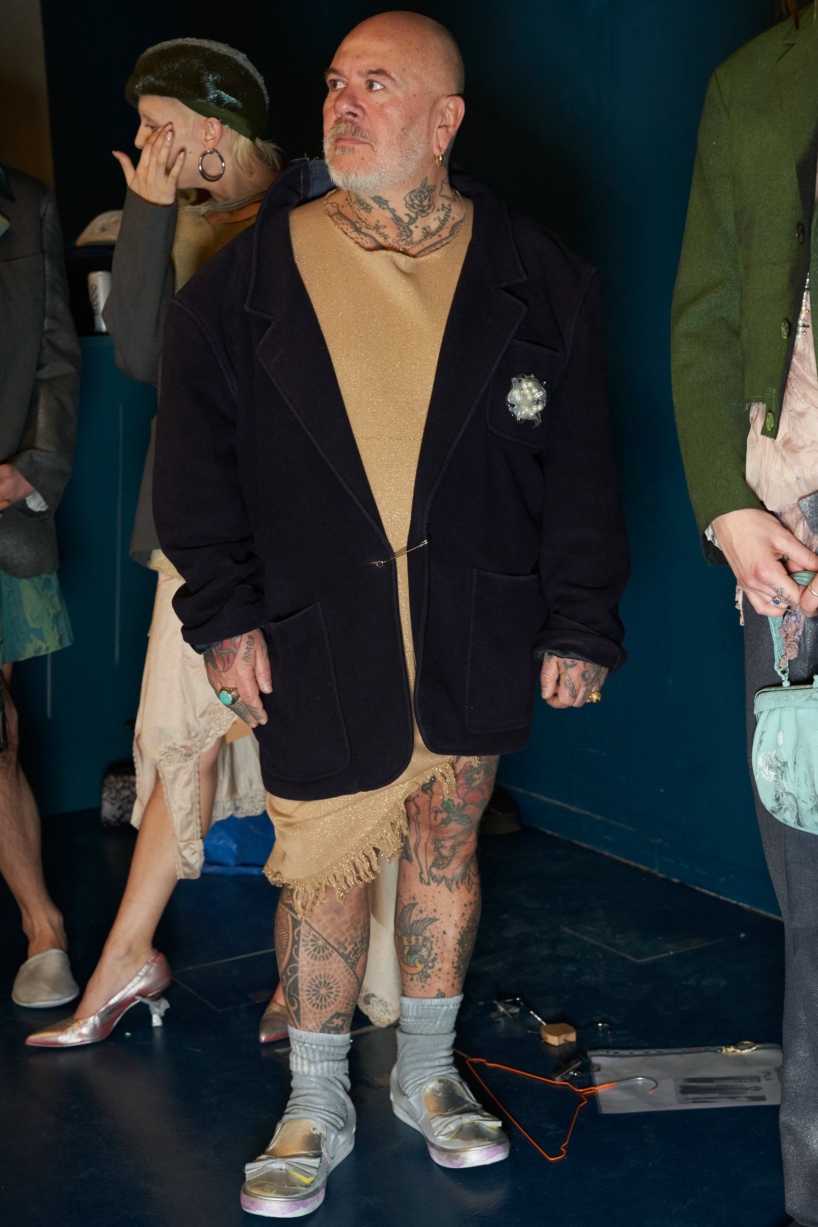 Simon Cracker Fall 2024 Men’s Fashion Show Backstage