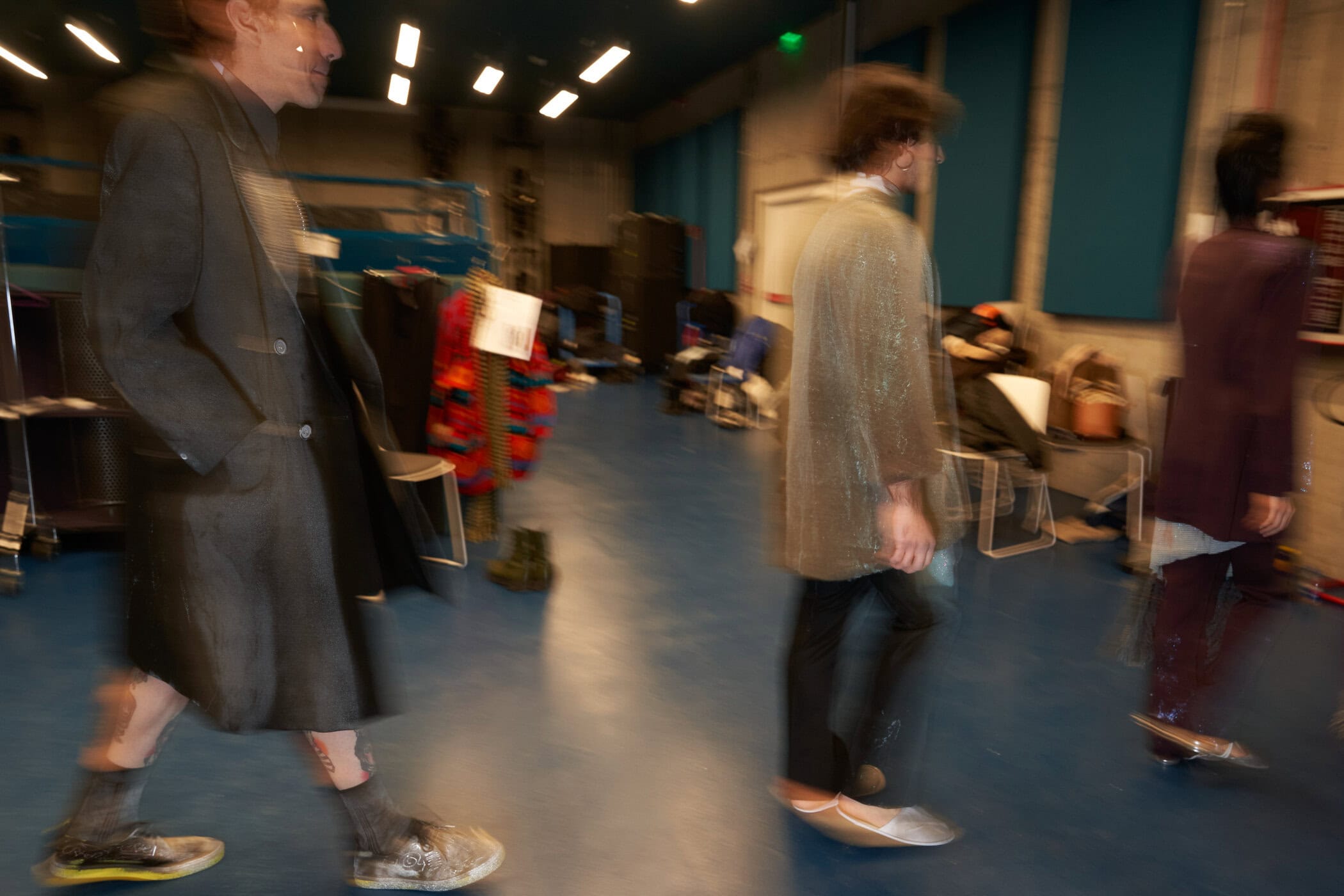 Simon Cracker Fall 2024 Men’s Fashion Show Backstage