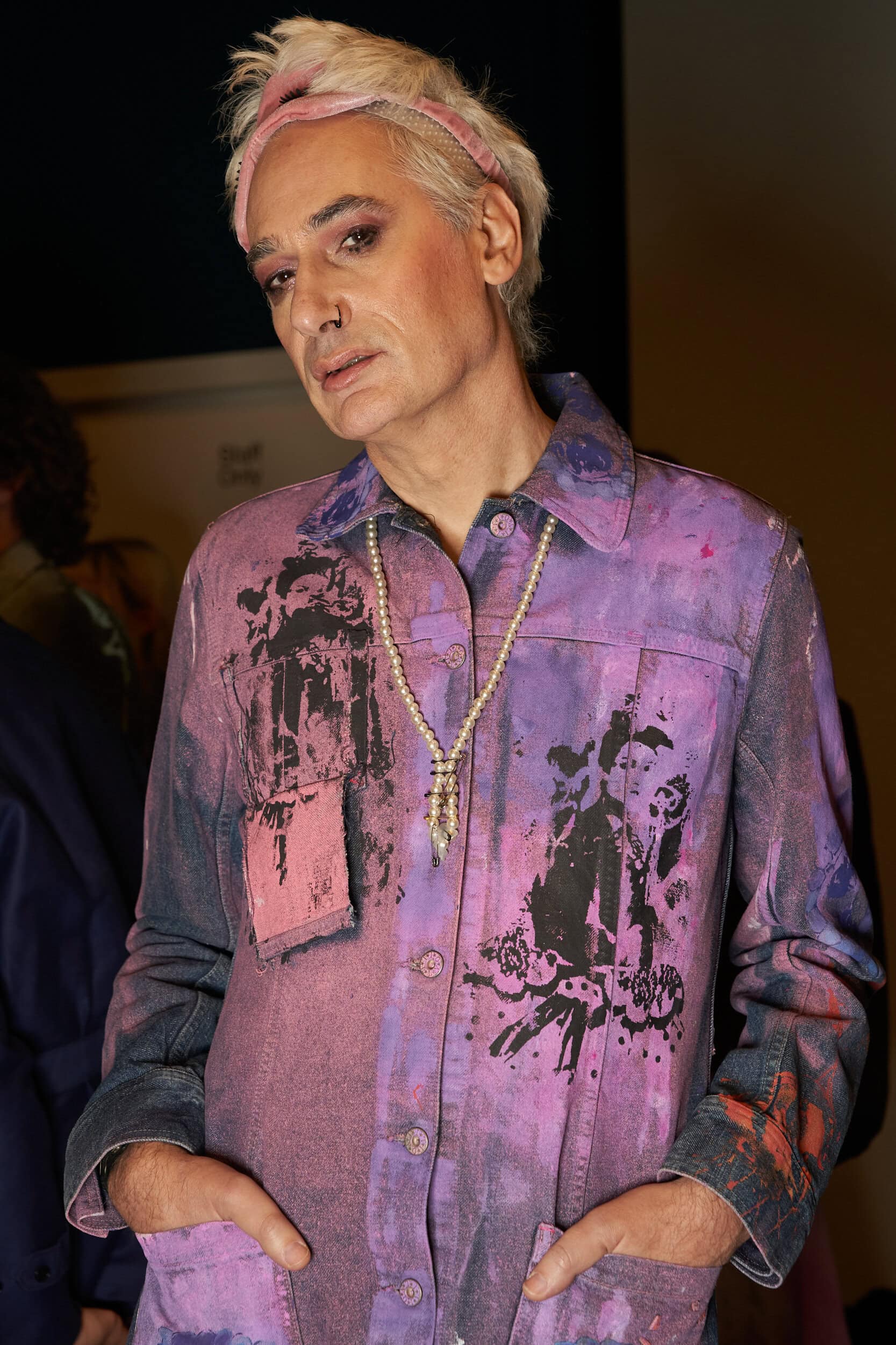 Simon Cracker Fall 2024 Men’s Fashion Show Backstage