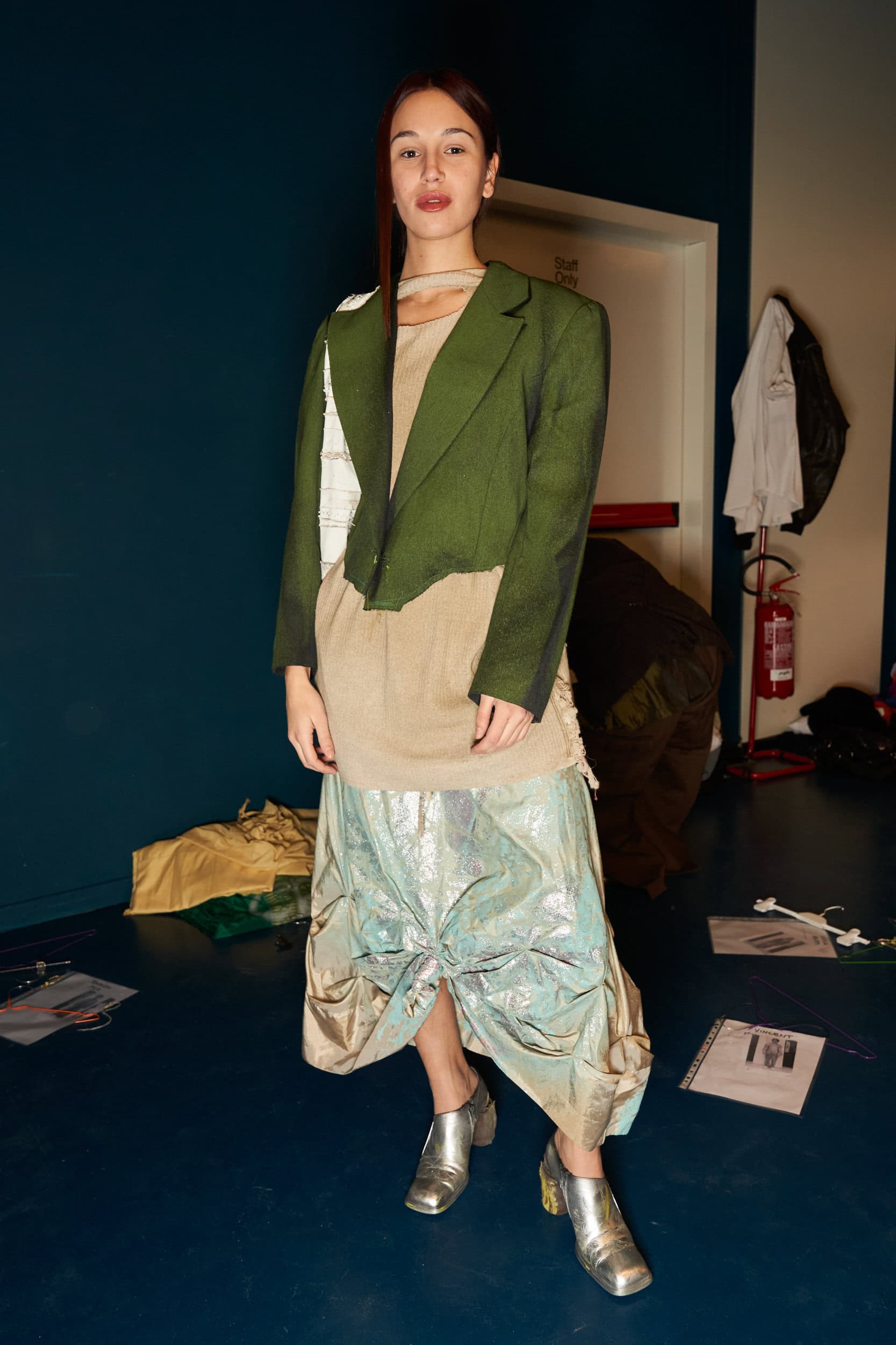 Simon Cracker Fall 2024 Men’s Fashion Show Backstage