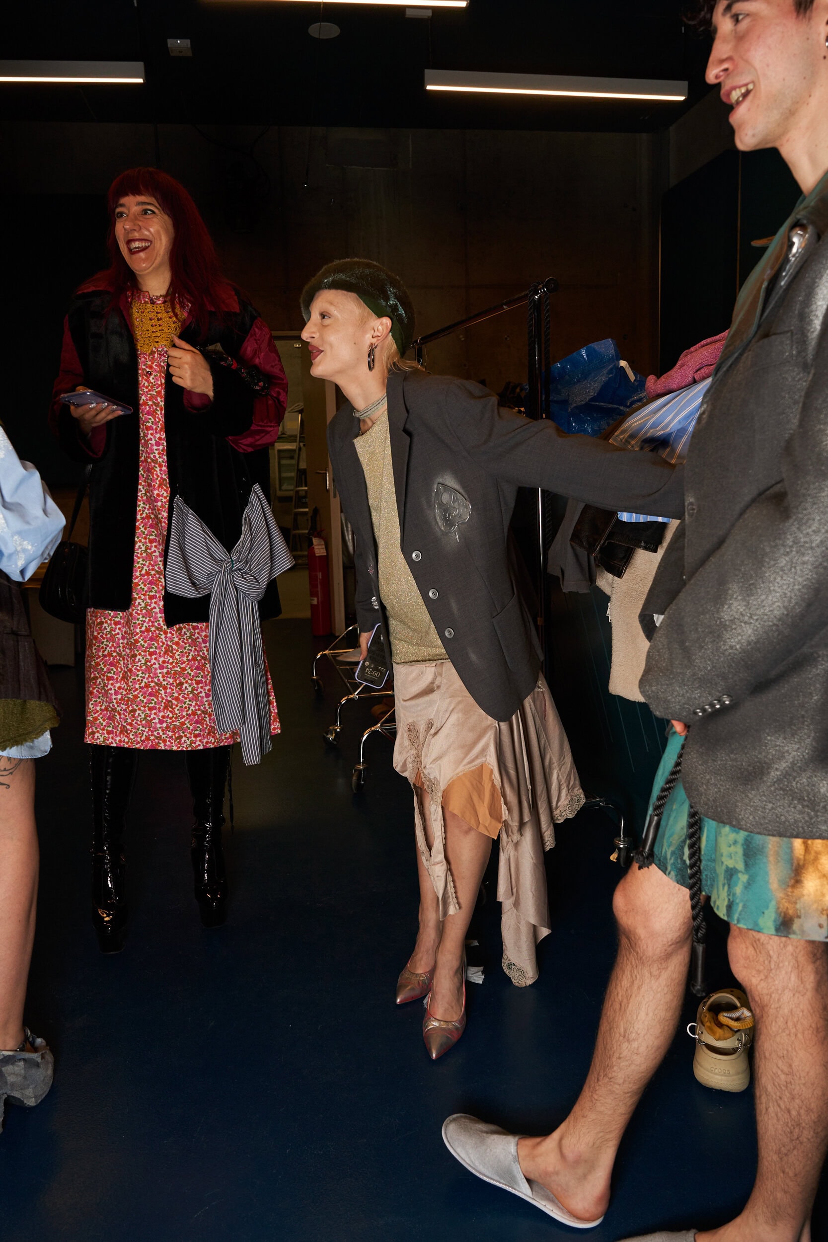 Simon Cracker Fall 2024 Men’s Fashion Show Backstage