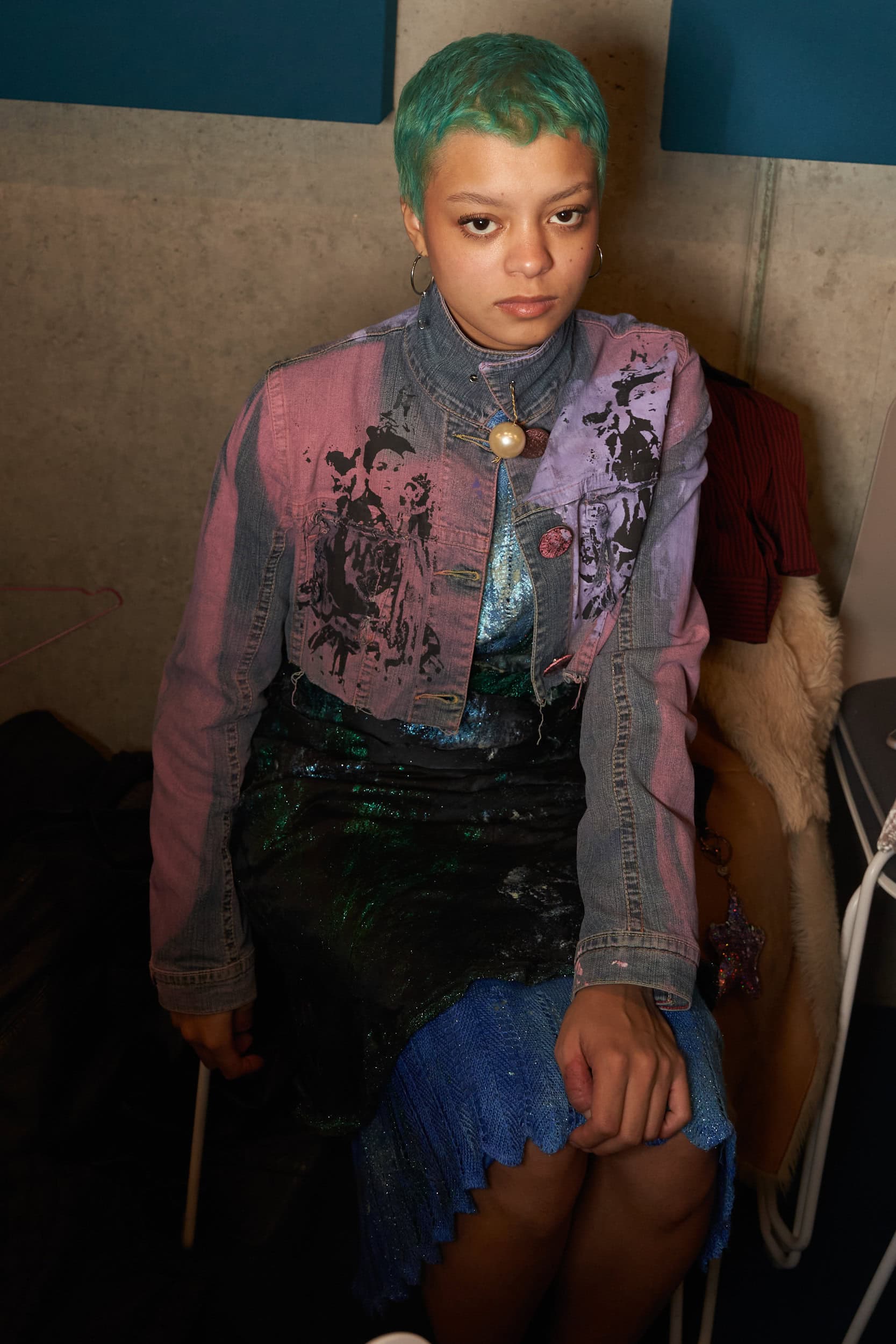 Simon Cracker Fall 2024 Men’s Fashion Show Backstage