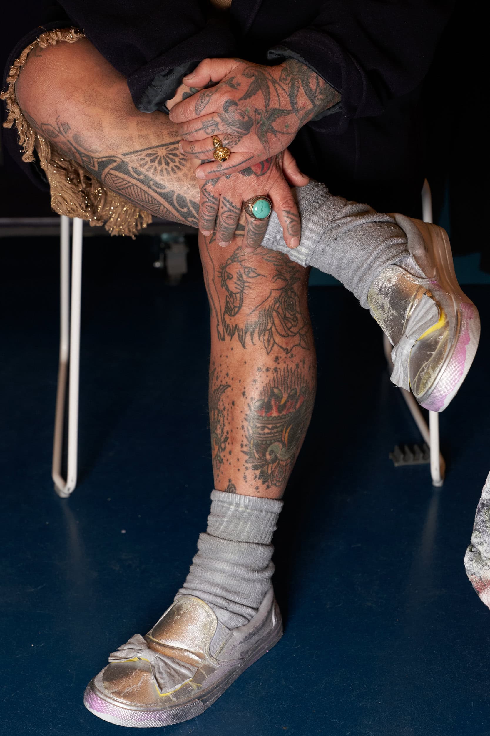 Simon Cracker Fall 2024 Men’s Fashion Show Backstage