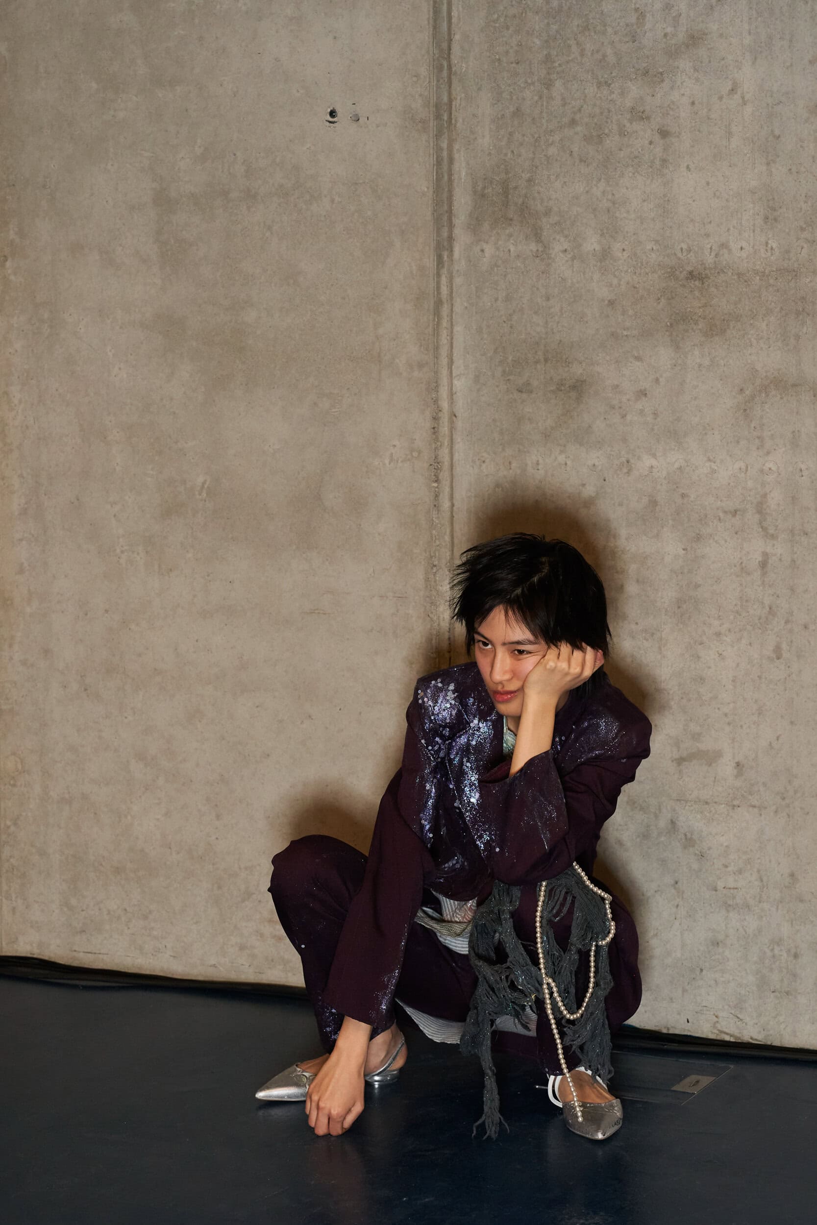 Simon Cracker Fall 2024 Men’s Fashion Show Backstage