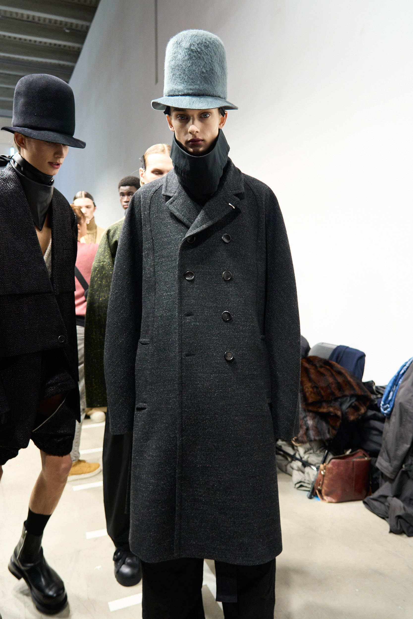 Songzio Fall 2024 Men’s Fashion Show Backstage