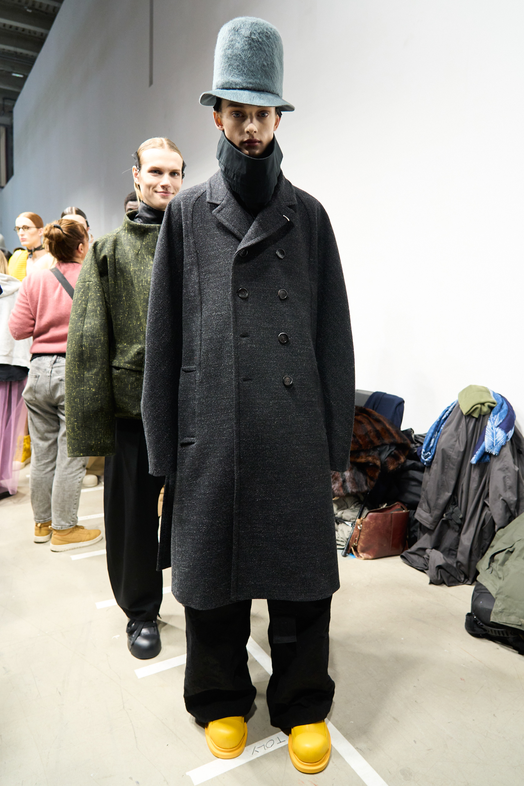 Songzio Fall 2024 Men’s Fashion Show Backstage