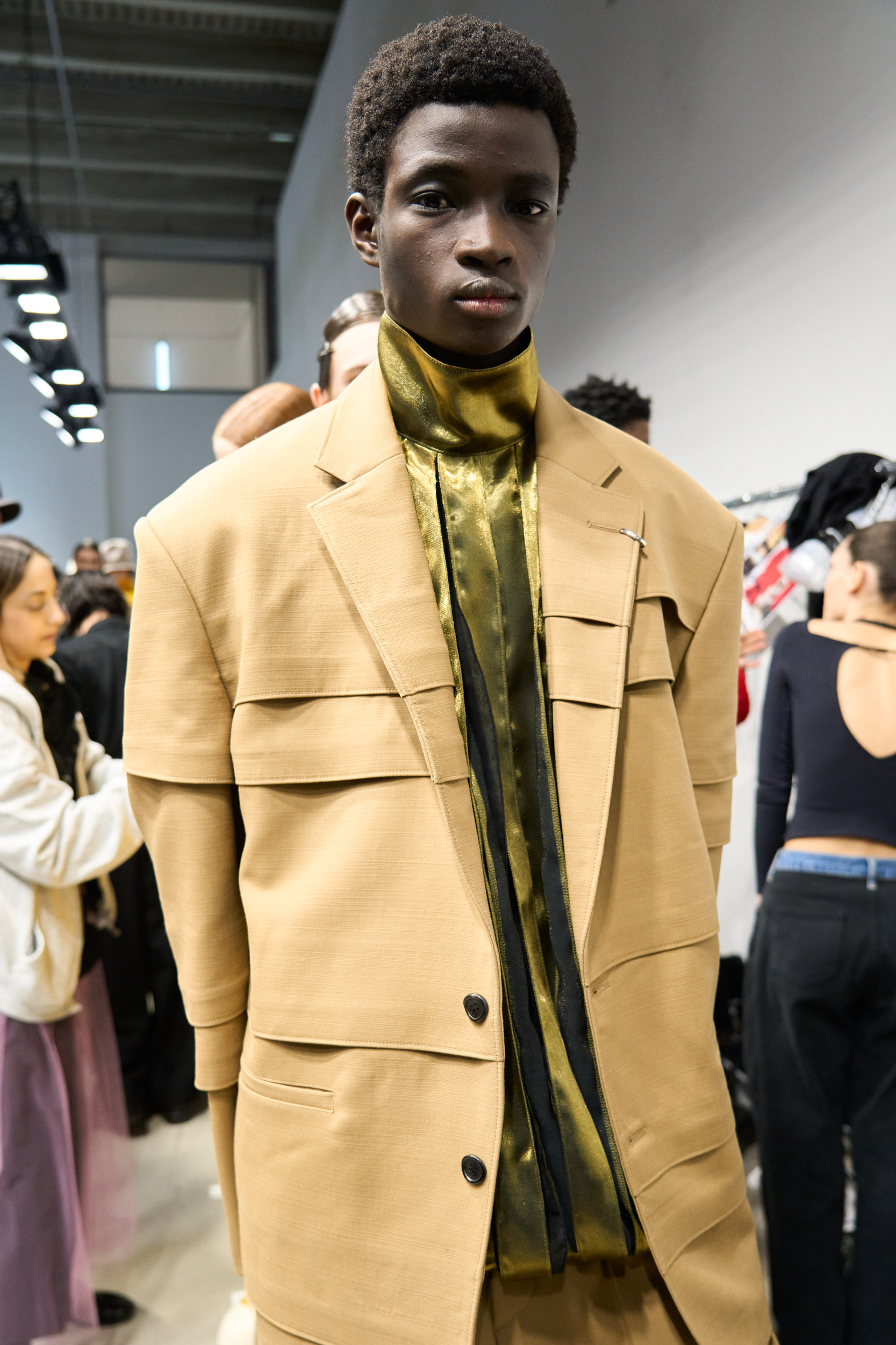 Songzio Fall 2024 Men’s Fashion Show Backstage