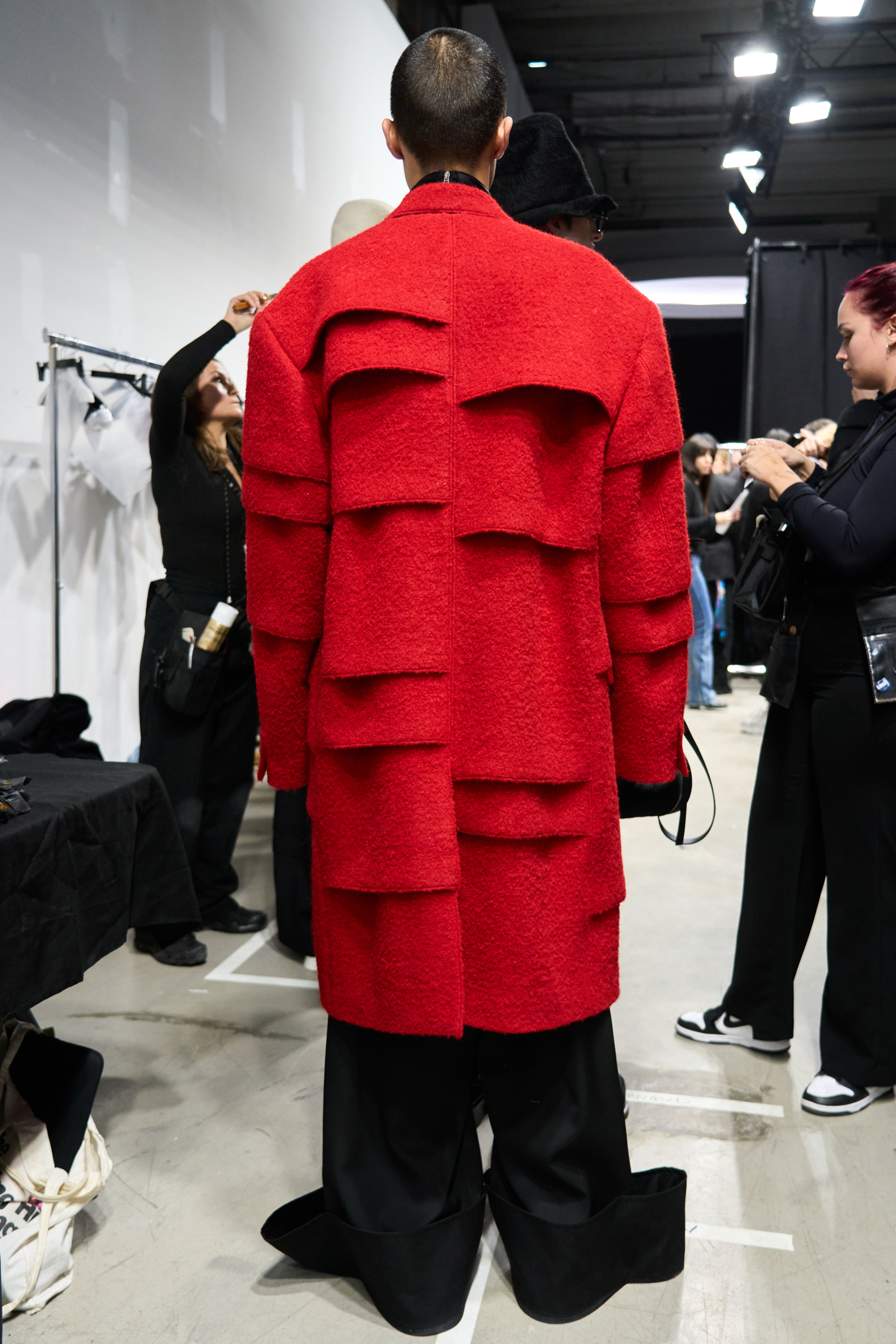 Songzio Fall 2024 Men’s Fashion Show Backstage