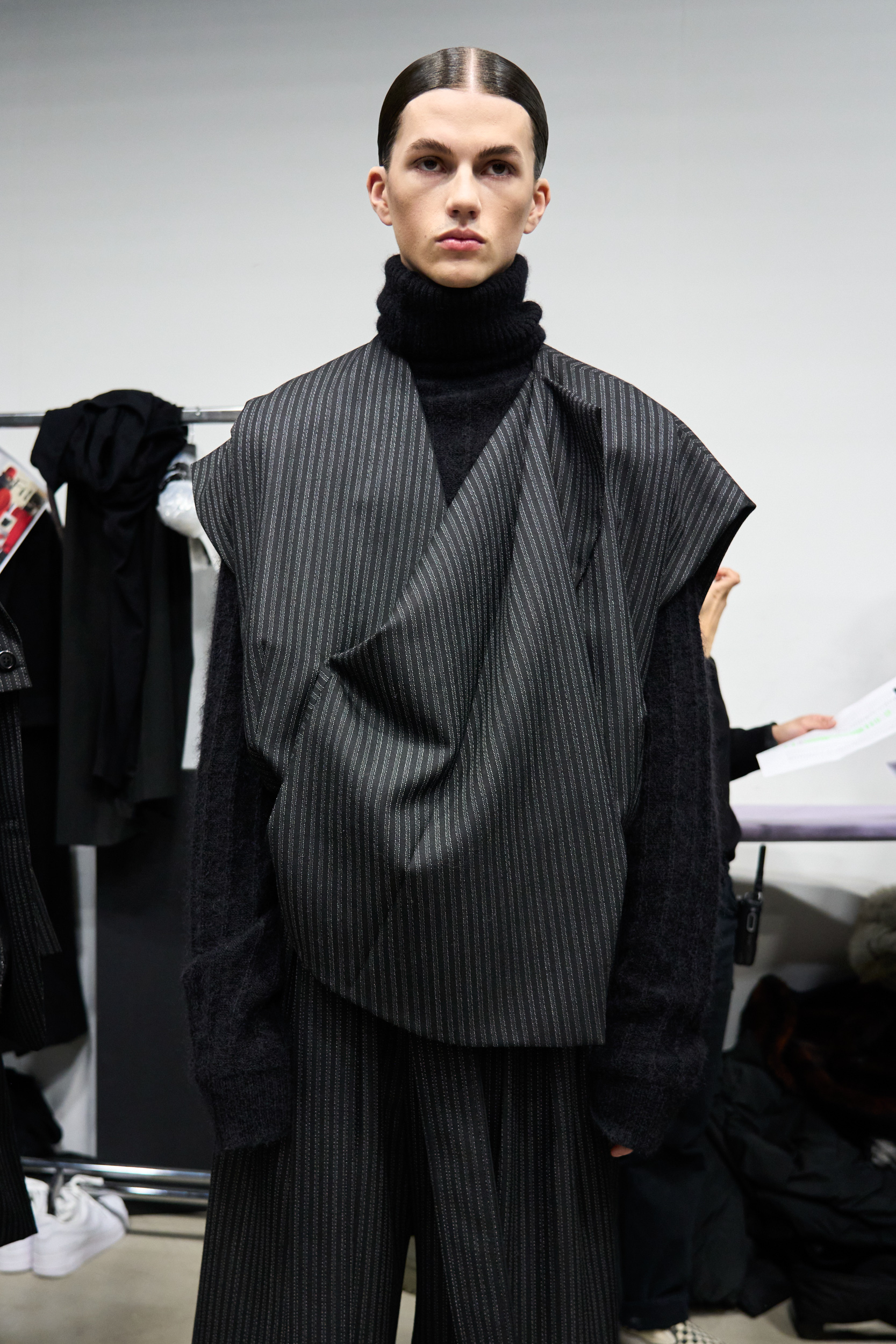 Songzio Fall 2024 Men’s Fashion Show Backstage