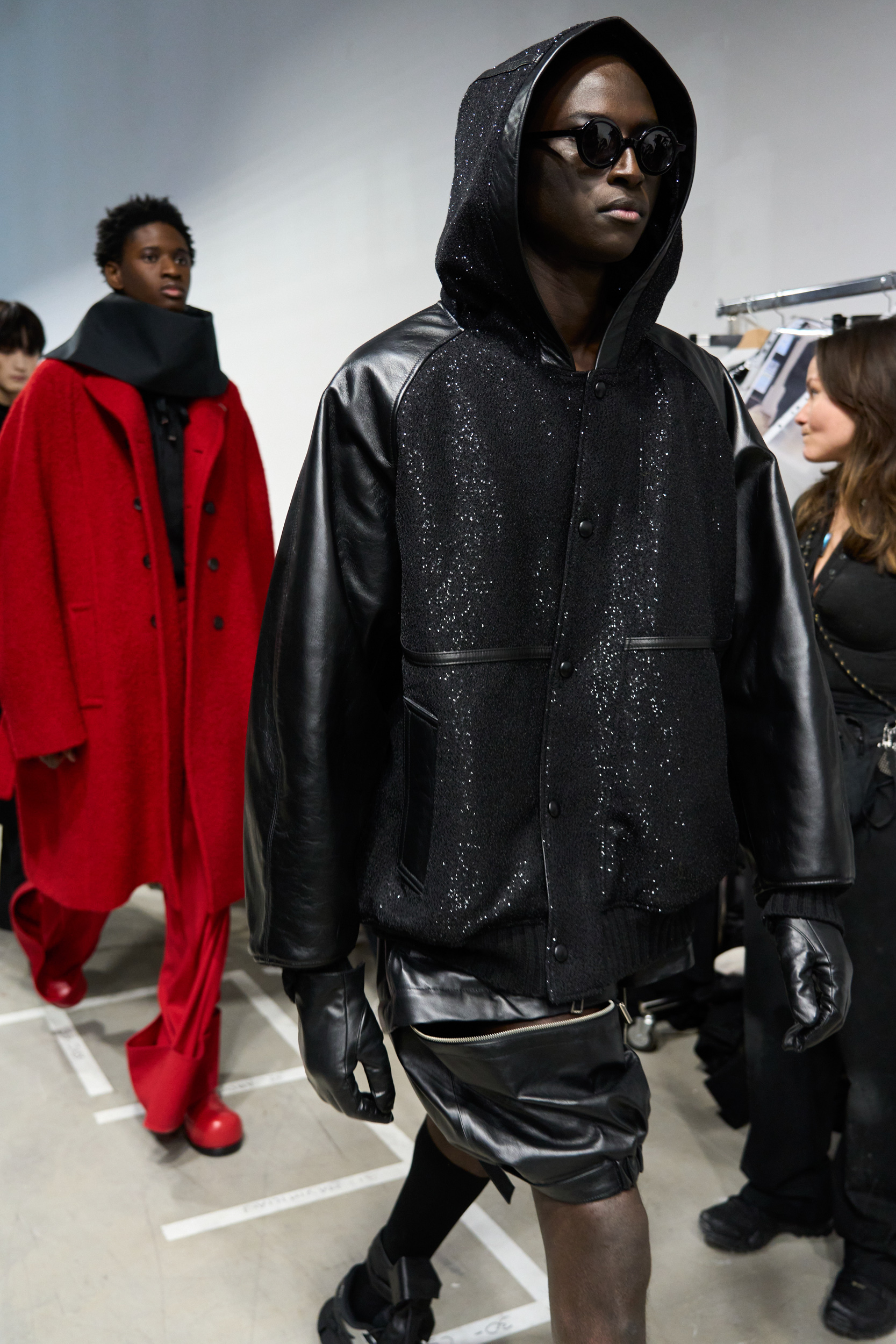 Songzio Fall 2024 Men’s Fashion Show Backstage