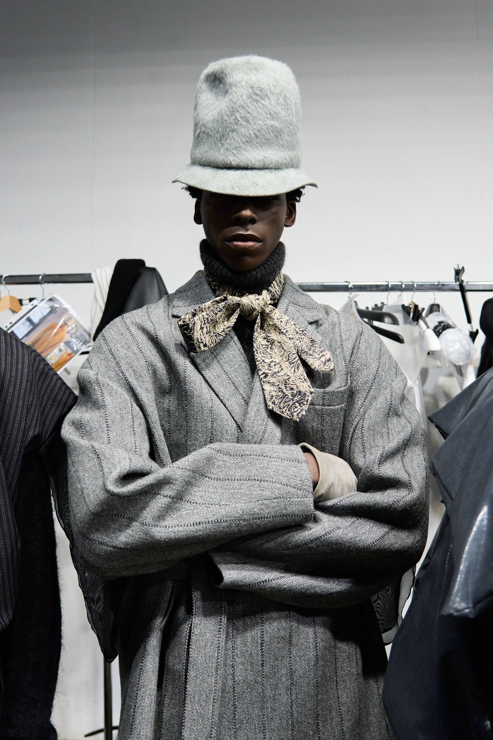 Songzio Fall 2024 Men’s Fashion Show Backstage