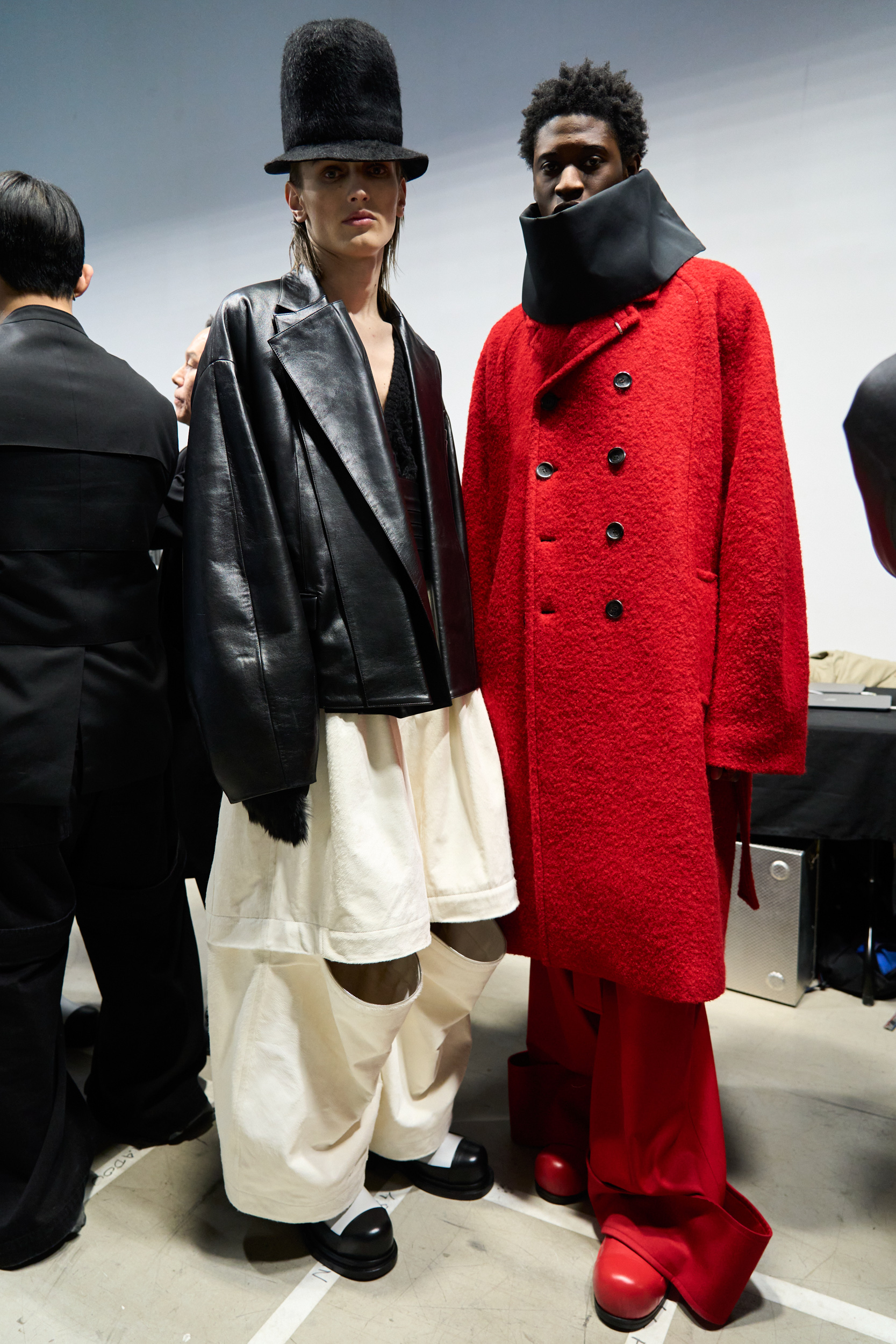 Songzio Fall 2024 Men’s Fashion Show Backstage