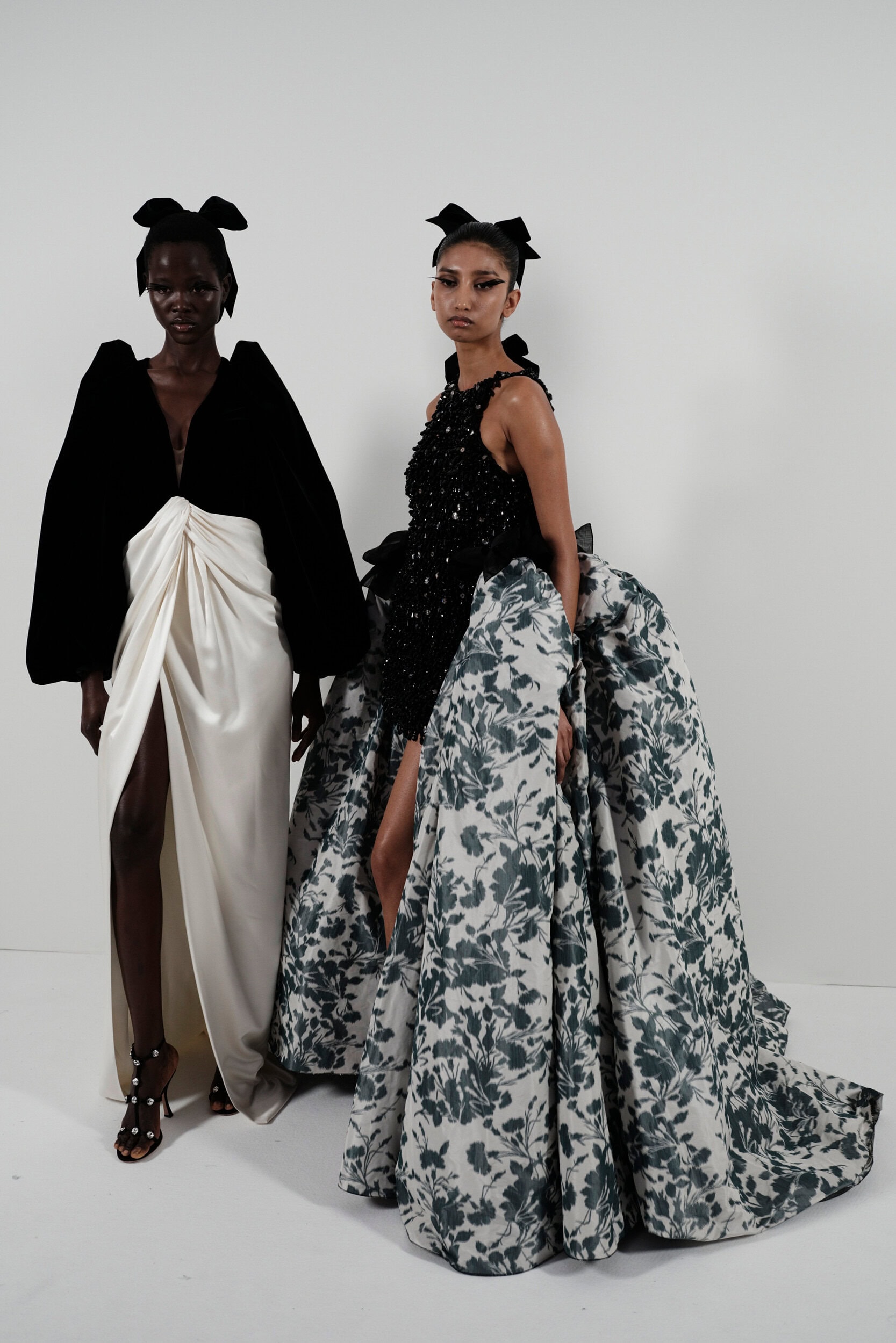 Giambattista Valli Spring 2024 Couture Fashion Show Backstage