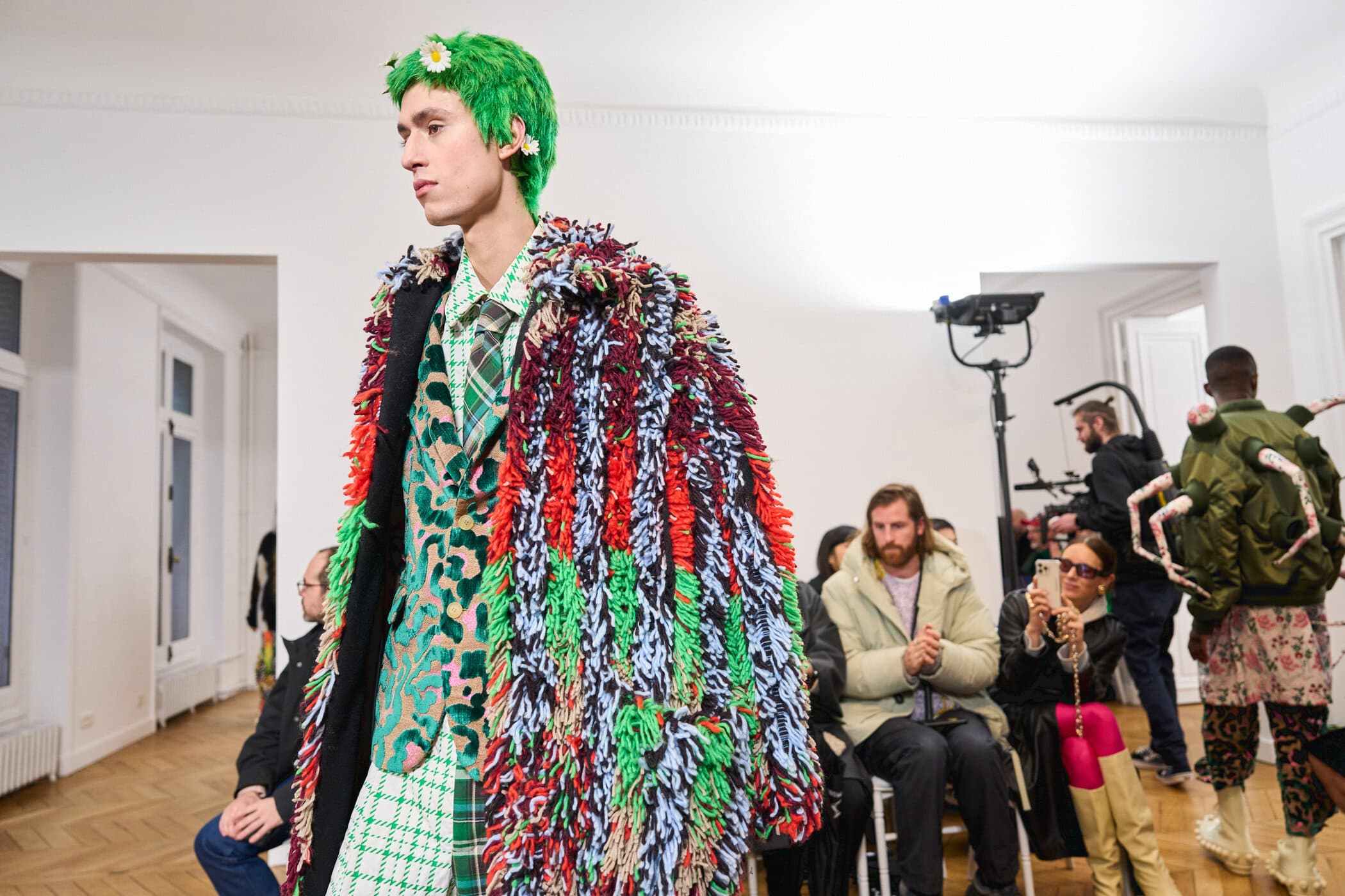 Walter Van Beirendonck Fall 2024 Men’s Fashion Show Atmosphere