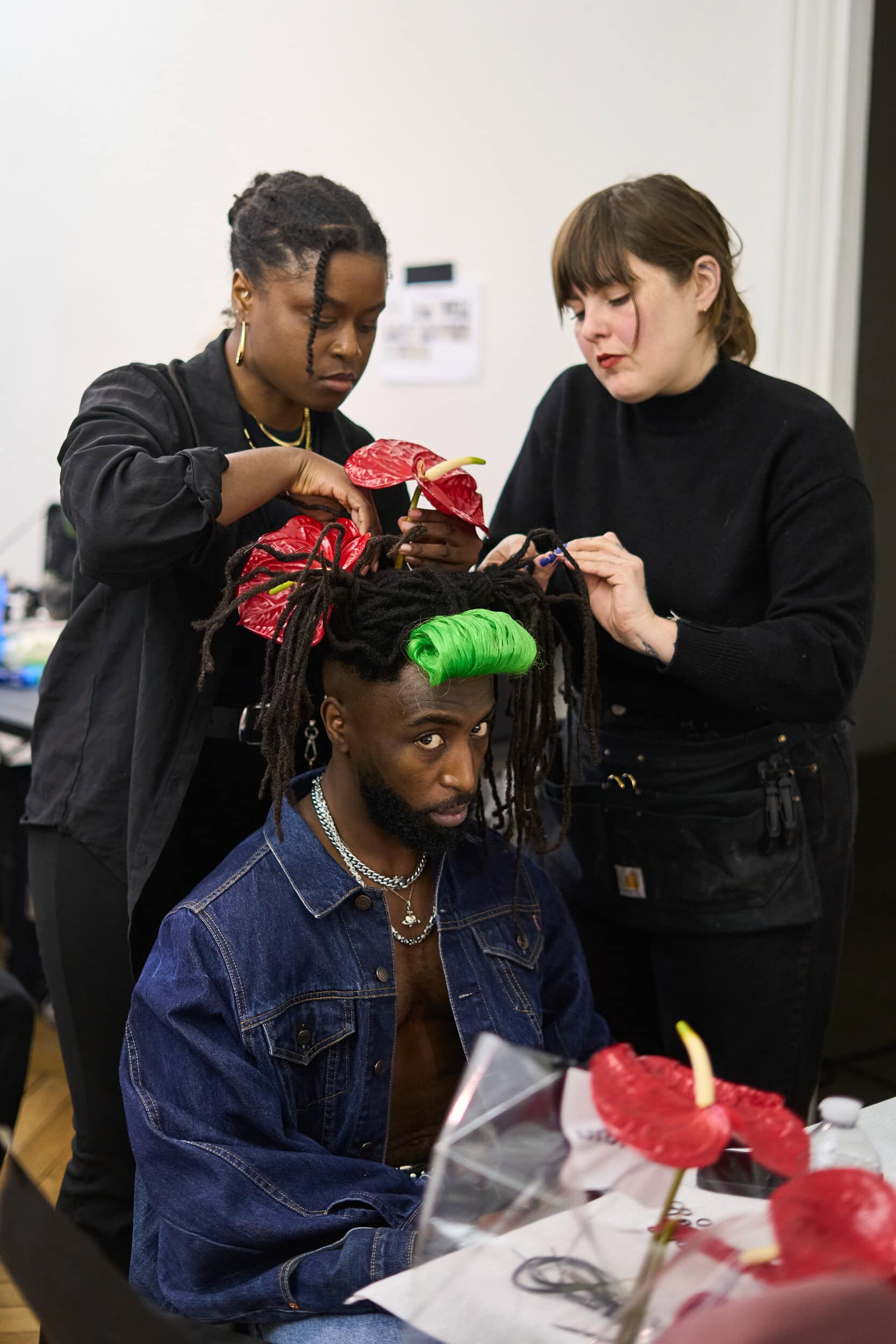 Walter Van Beirendonck Fall 2024 Men’s Fashion Show Backstage