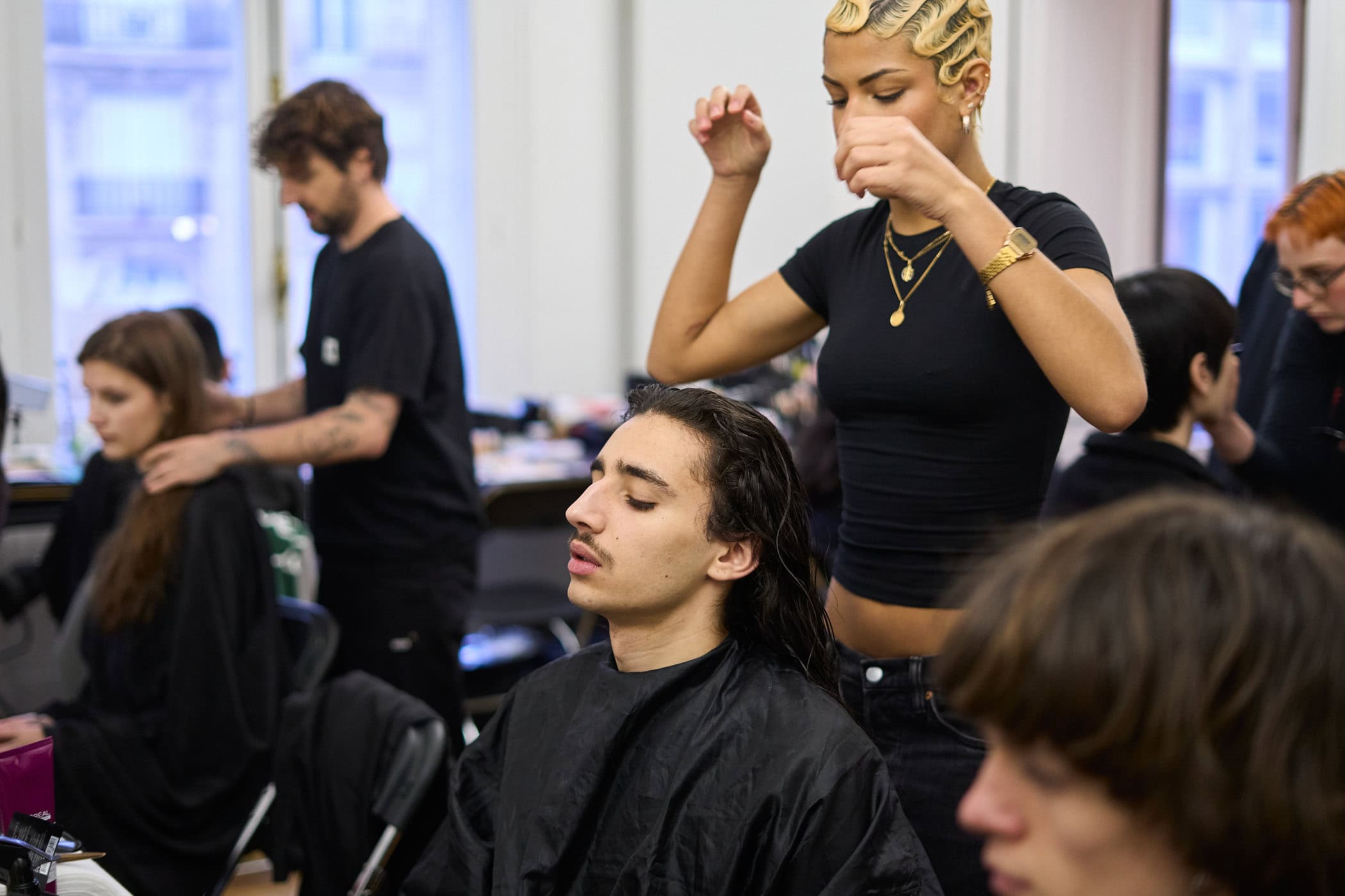 Walter Van Beirendonck Fall 2024 Men’s Fashion Show Backstage