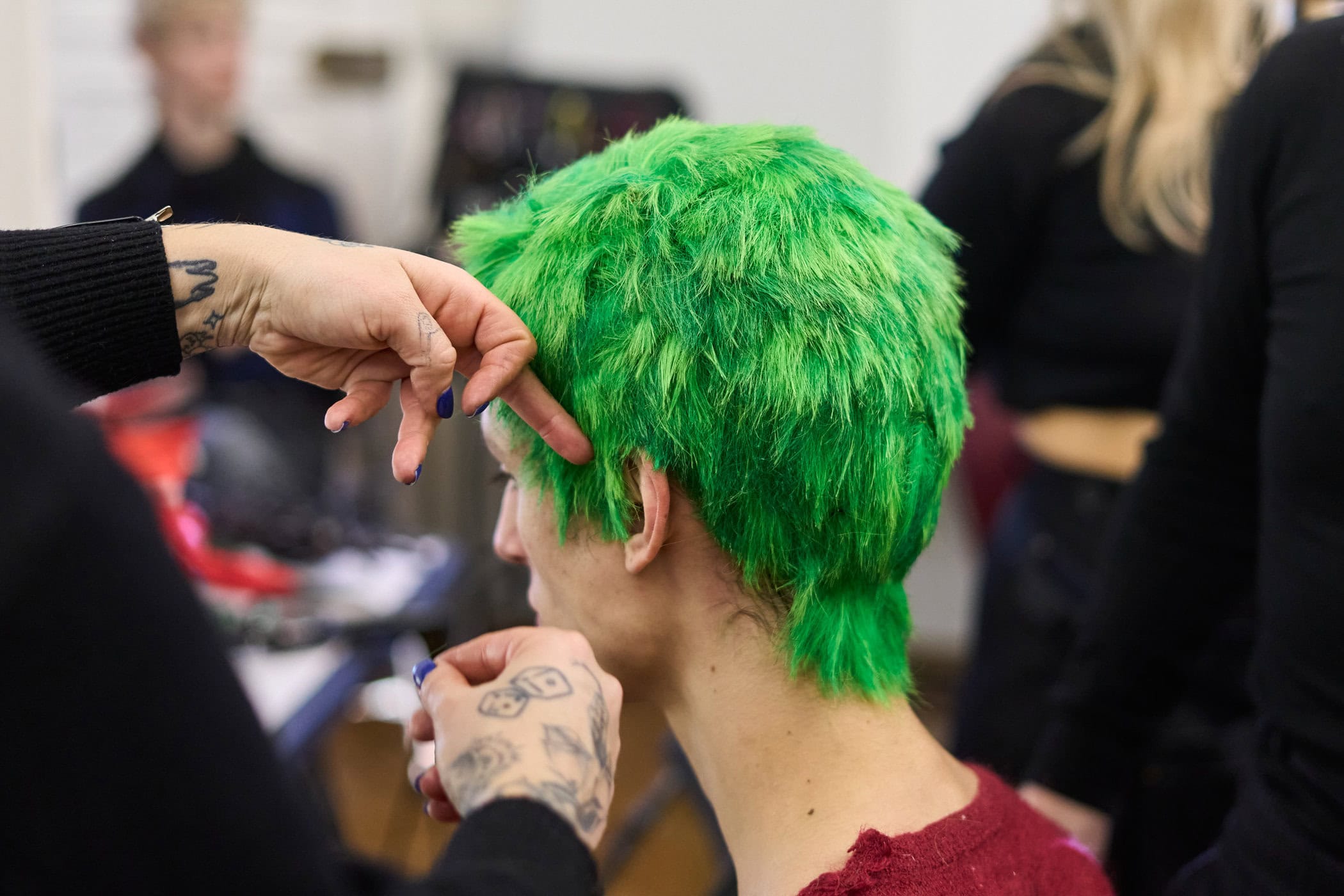 Walter Van Beirendonck Fall 2024 Men’s Fashion Show Backstage