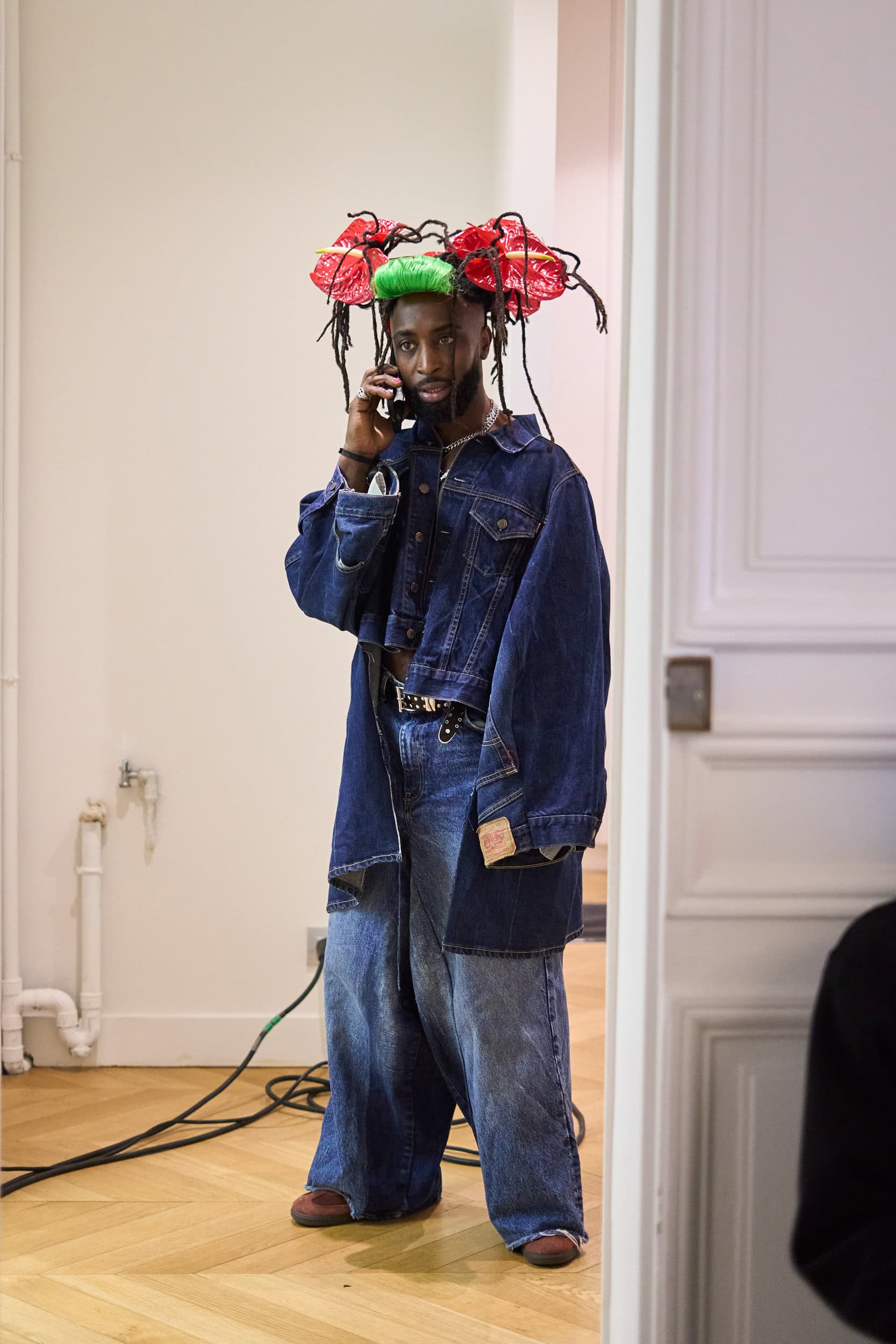 Walter Van Beirendonck Fall 2024 Men’s Fashion Show Backstage