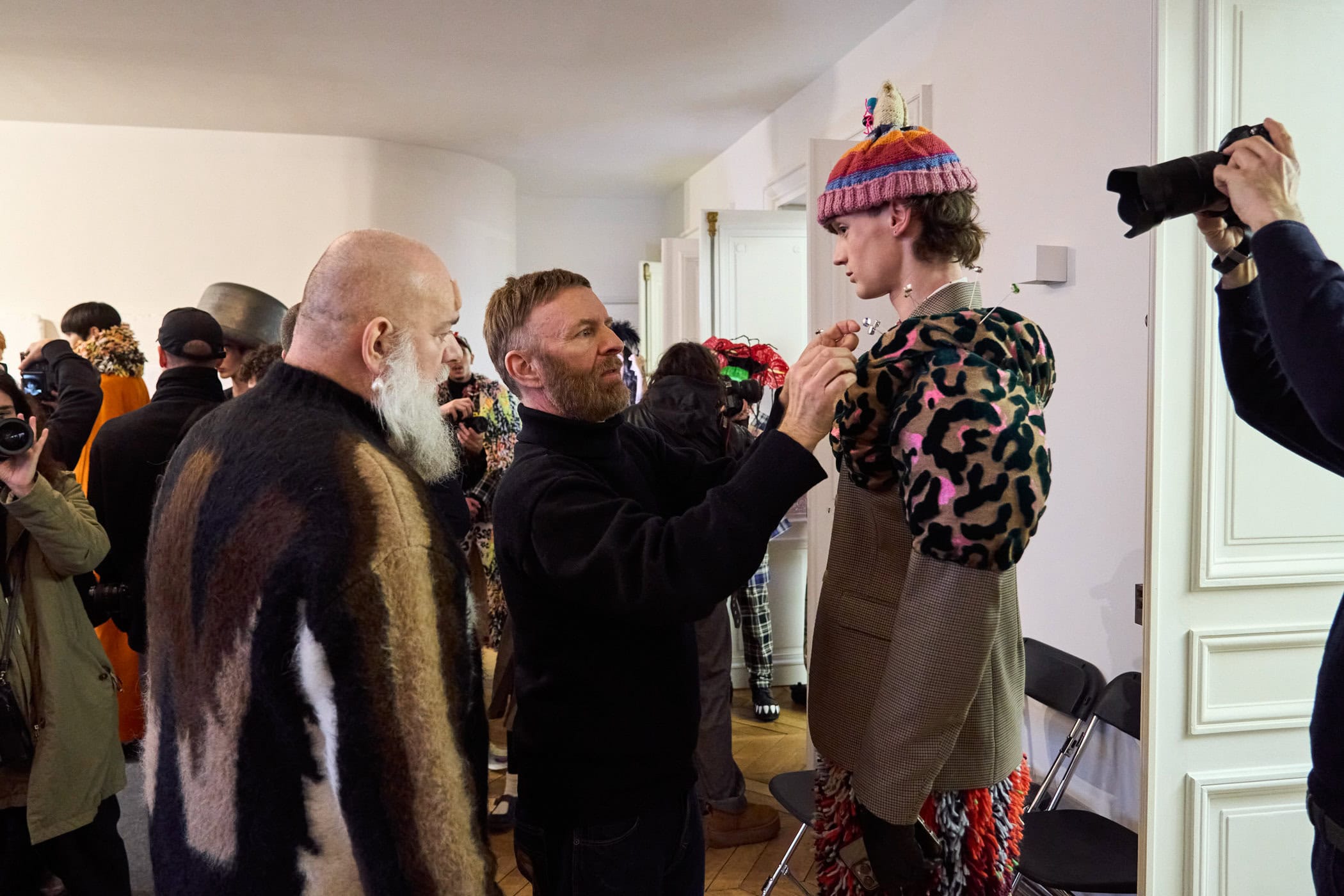 Walter Van Beirendonck Fall 2024 Men’s Fashion Show Backstage