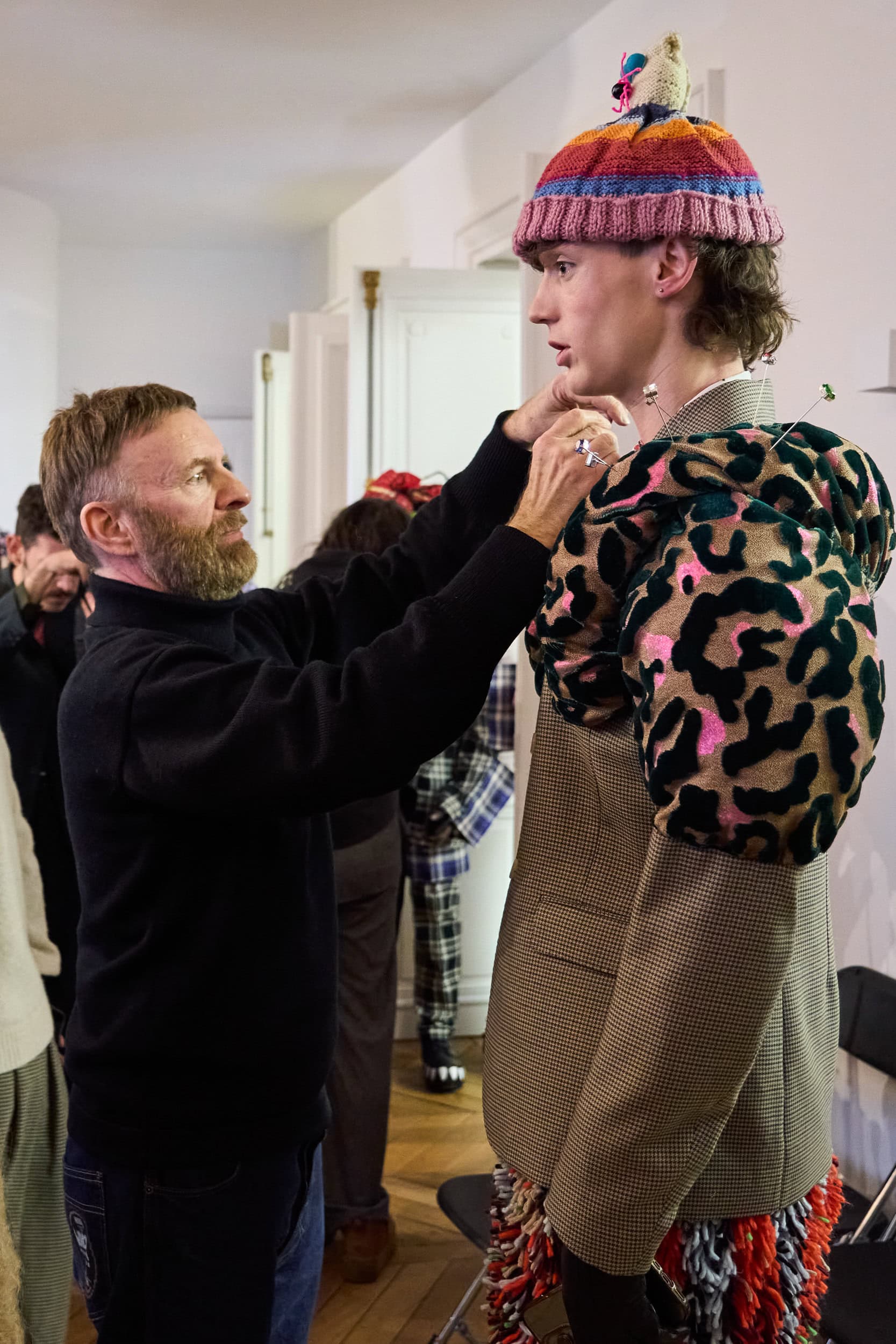 Walter Van Beirendonck Fall 2024 Men’s Fashion Show Backstage