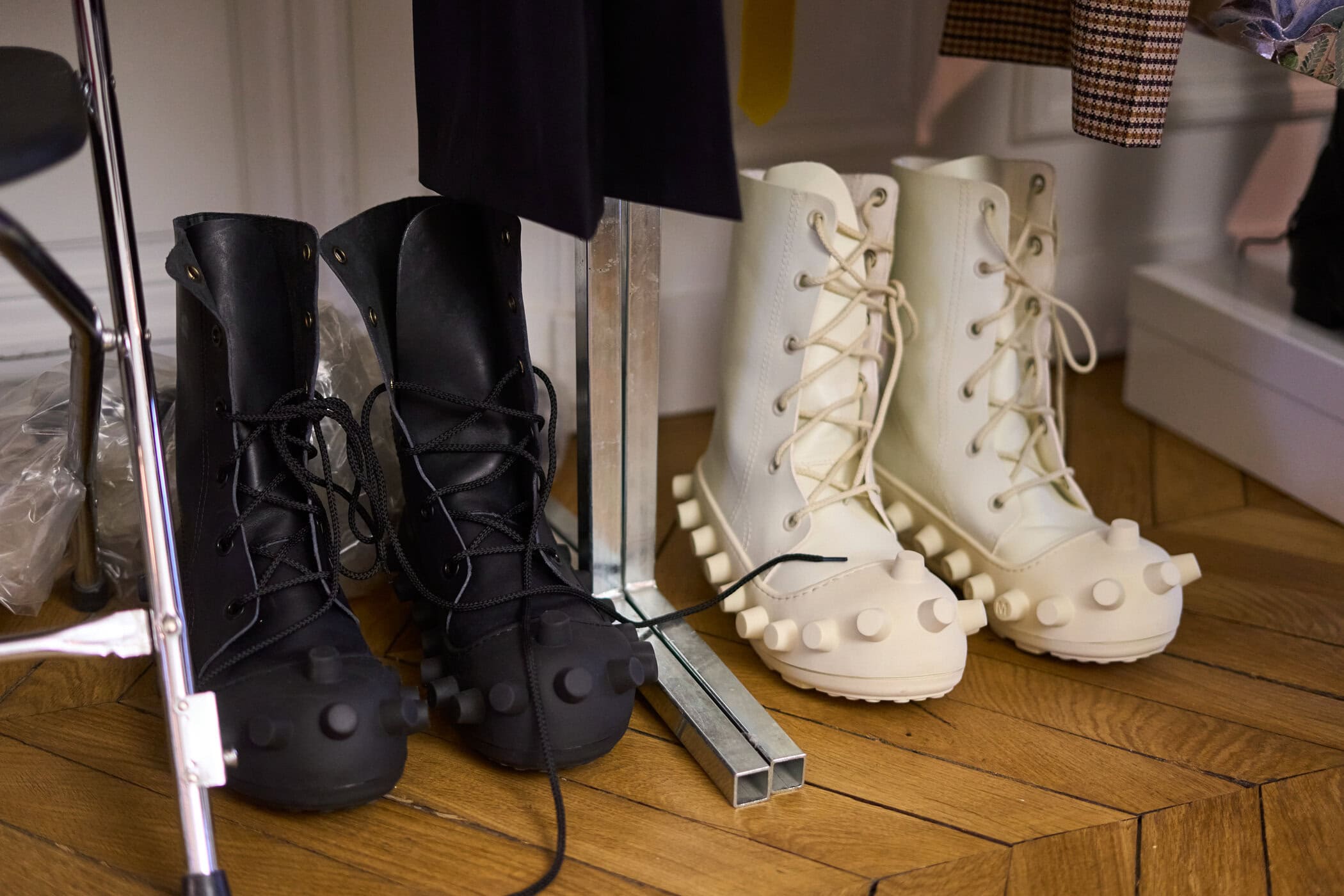 Walter Van Beirendonck Fall 2024 Men’s Fashion Show Backstage