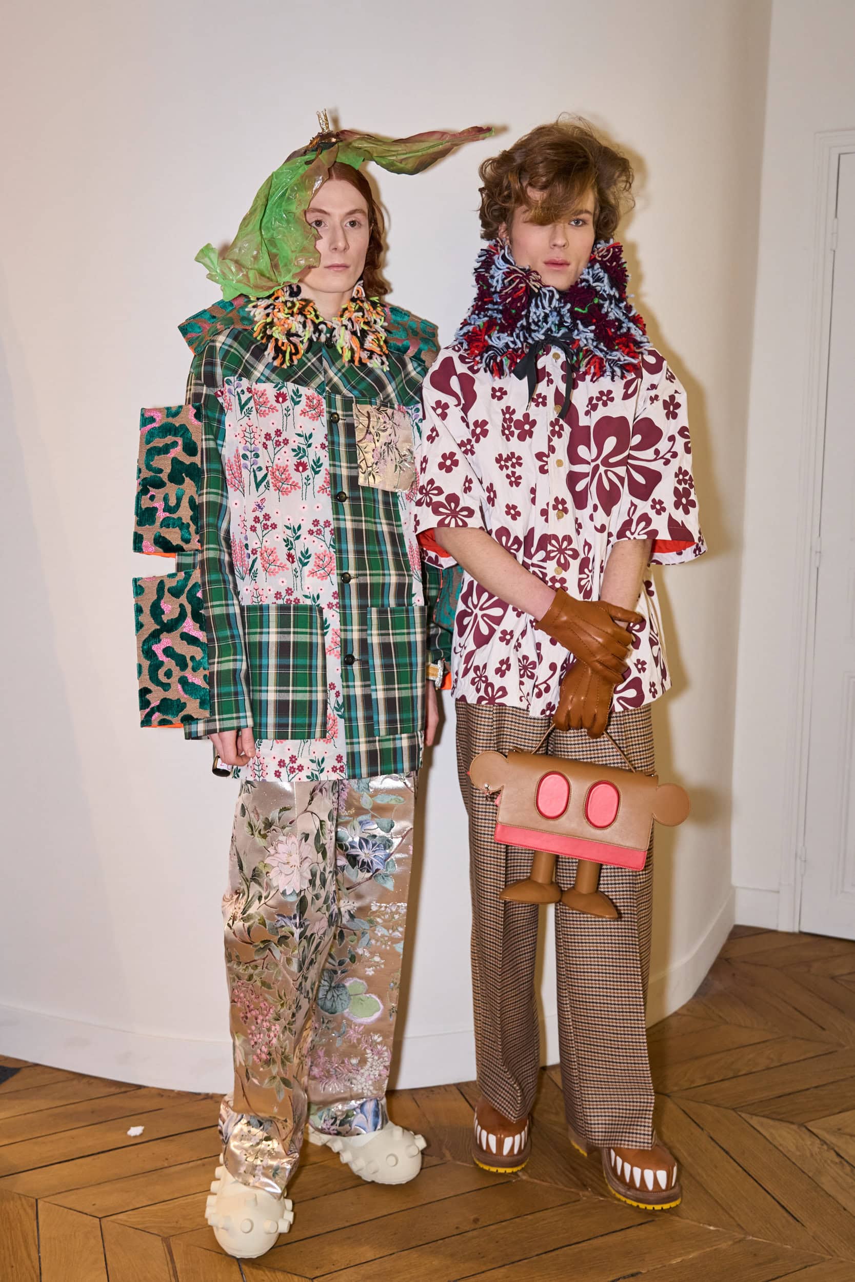 Walter Van Beirendonck Fall 2024 Men’s Fashion Show Backstage