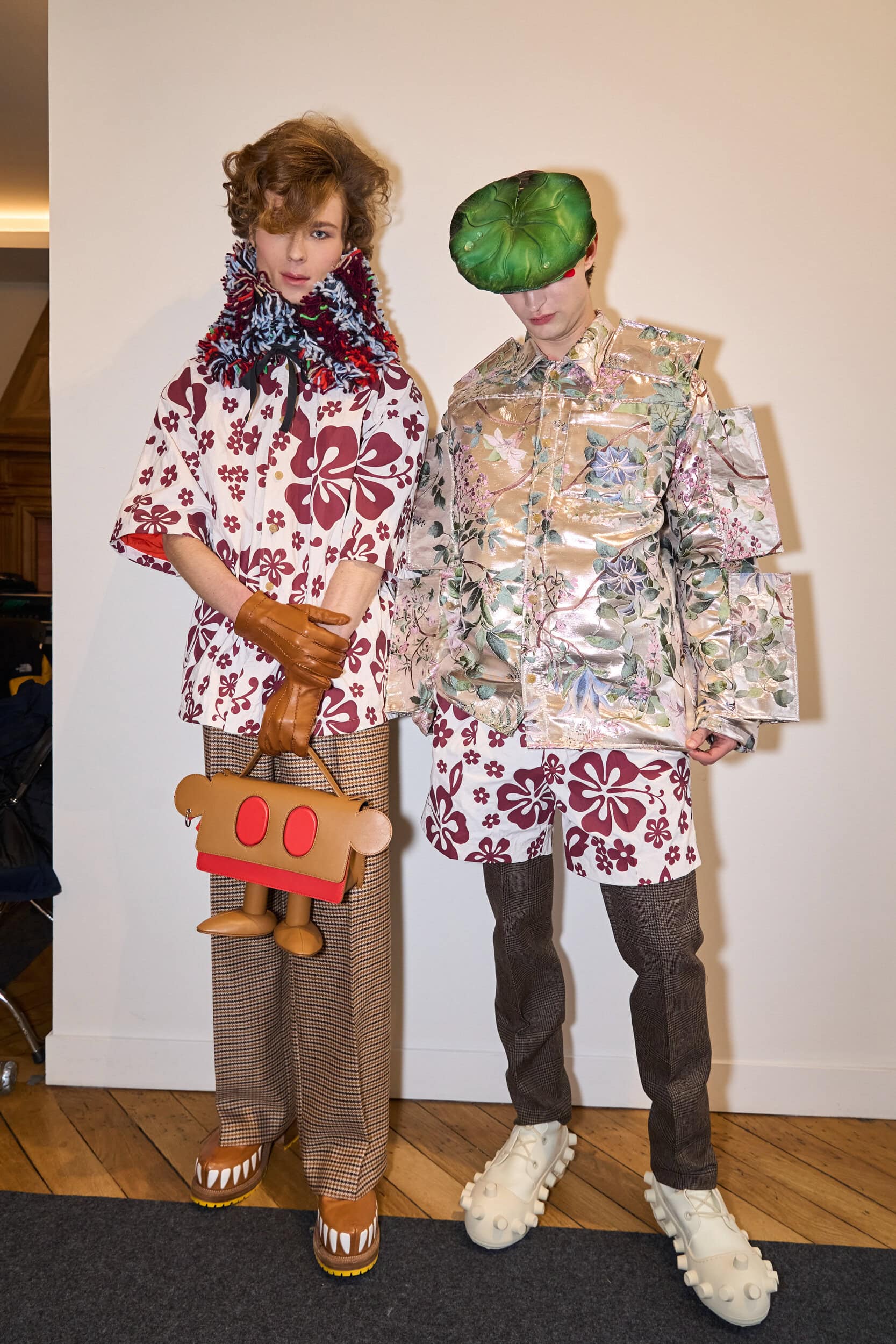 Walter Van Beirendonck Fall 2024 Men’s Fashion Show Backstage