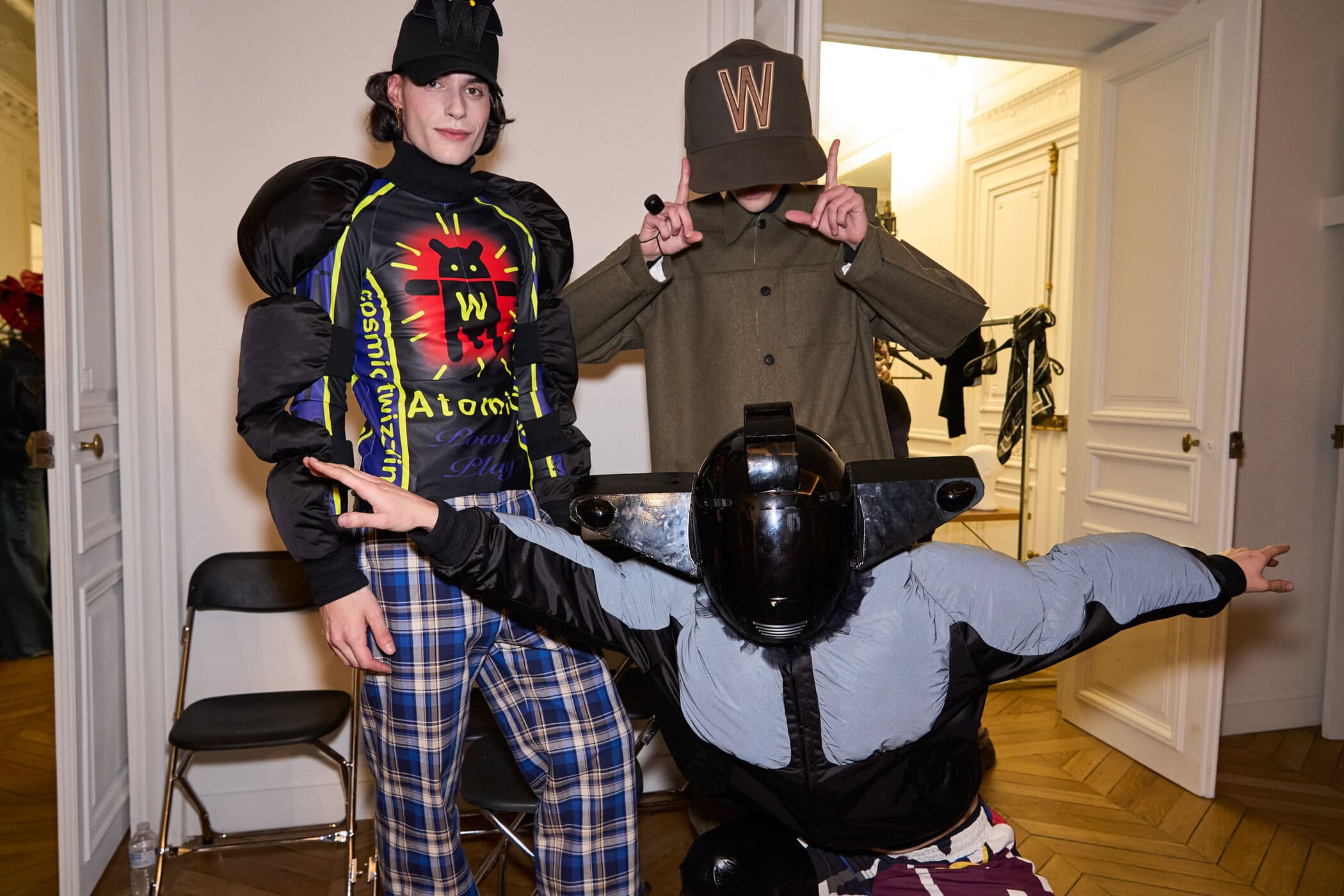 Walter Van Beirendonck Fall 2024 Men’s Fashion Show Backstage