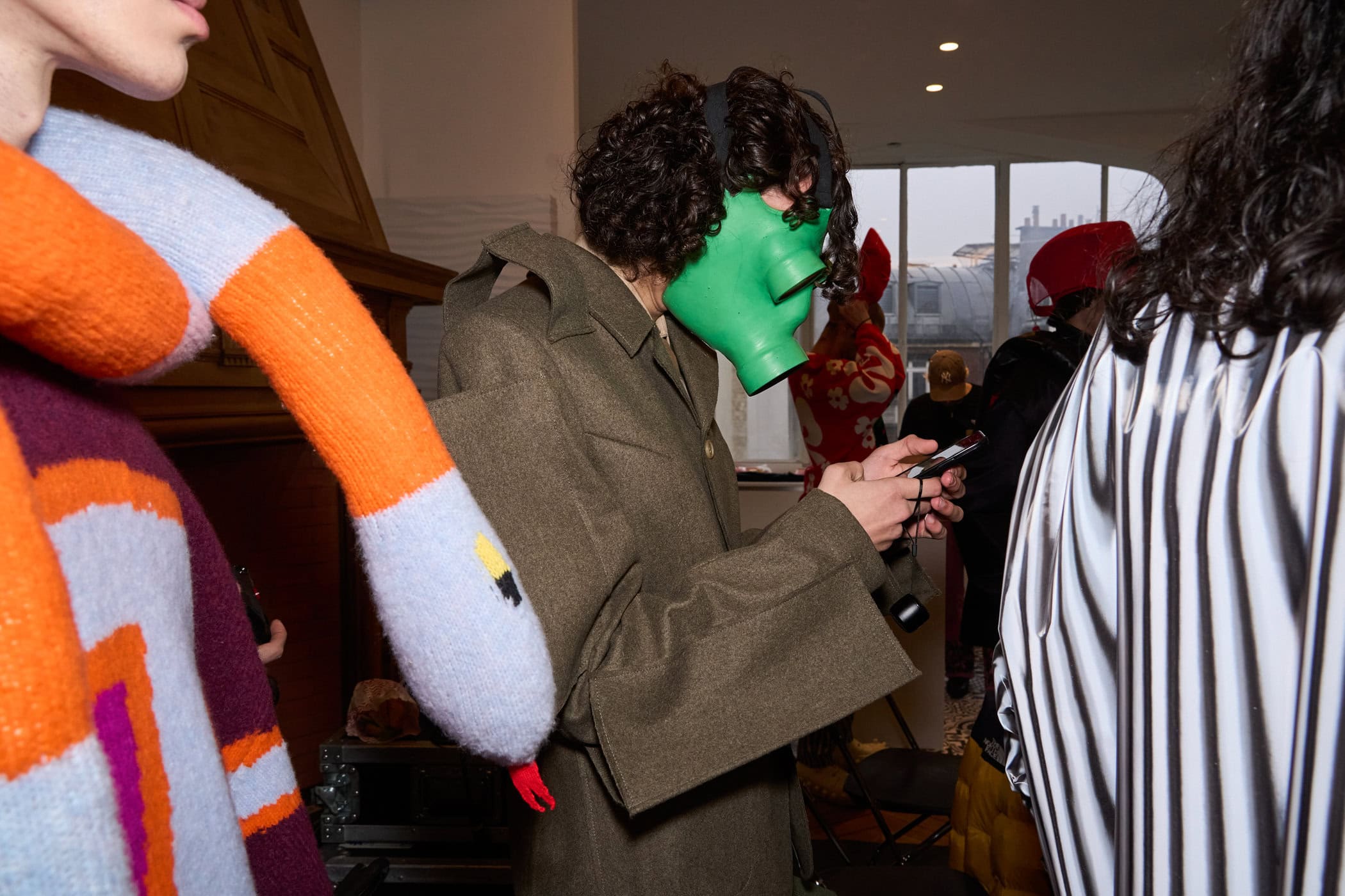 Walter Van Beirendonck Fall 2024 Men’s Fashion Show Backstage