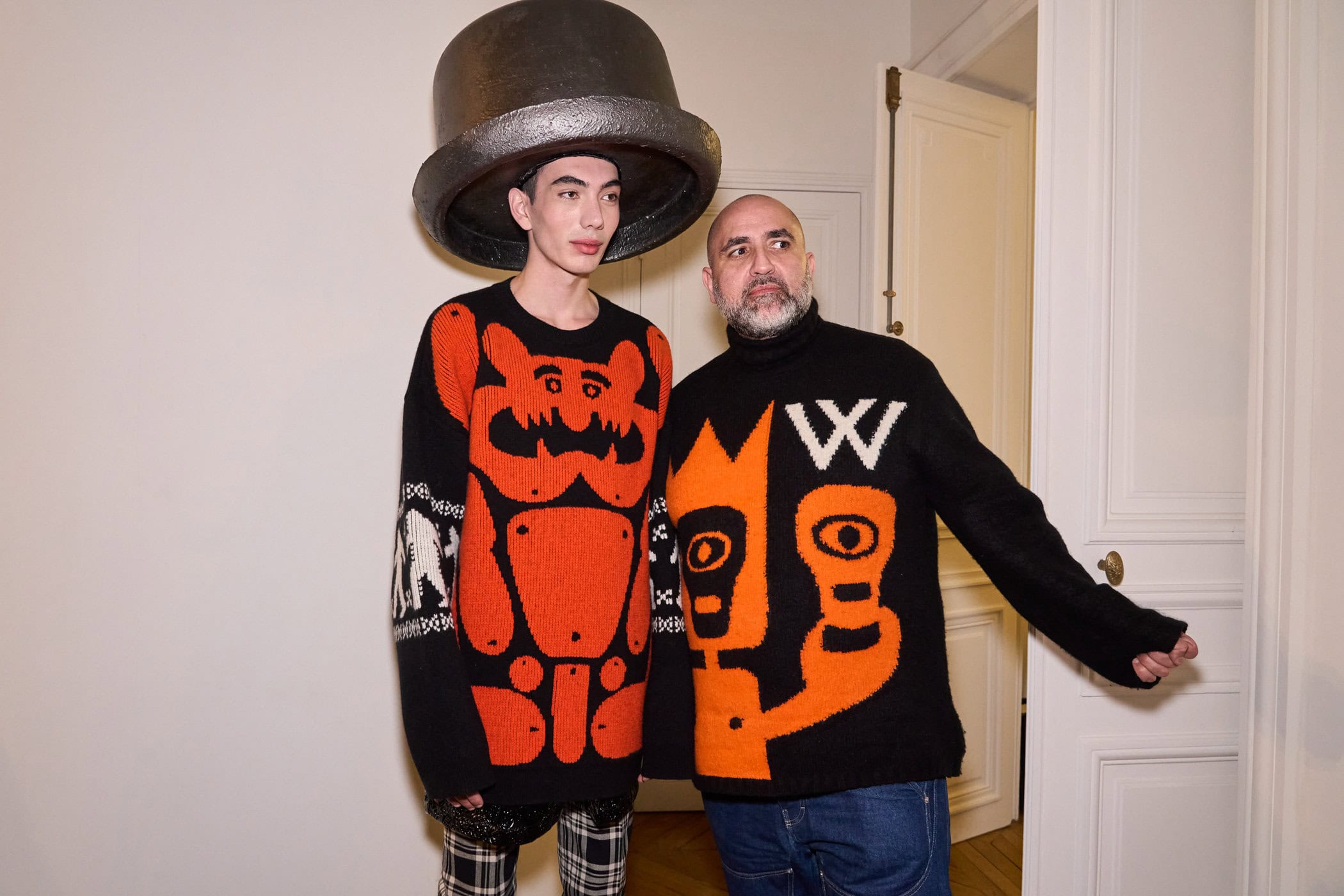 Walter Van Beirendonck Fall 2024 Men’s Fashion Show Backstage