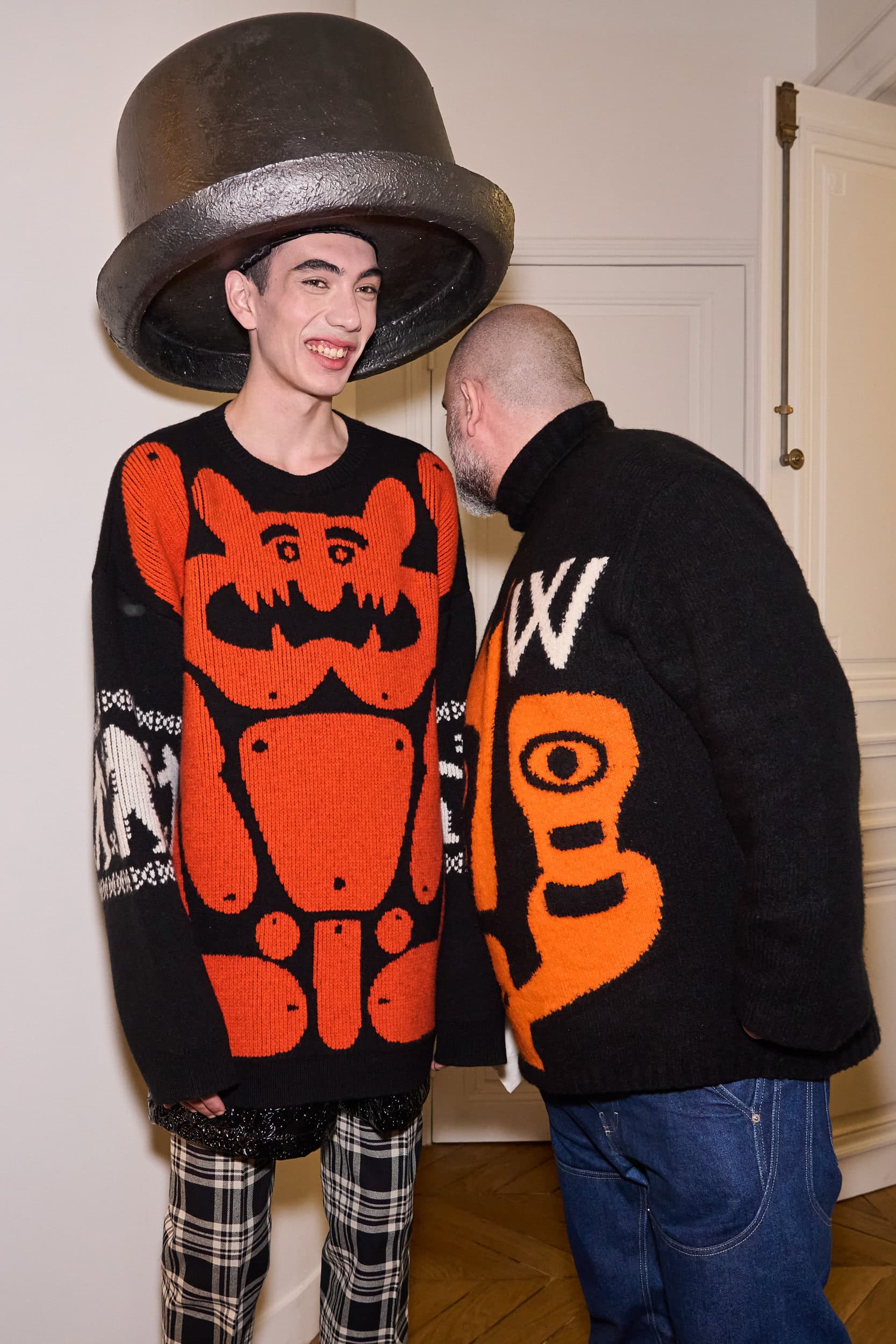 Walter Van Beirendonck Fall 2024 Men’s Fashion Show Backstage