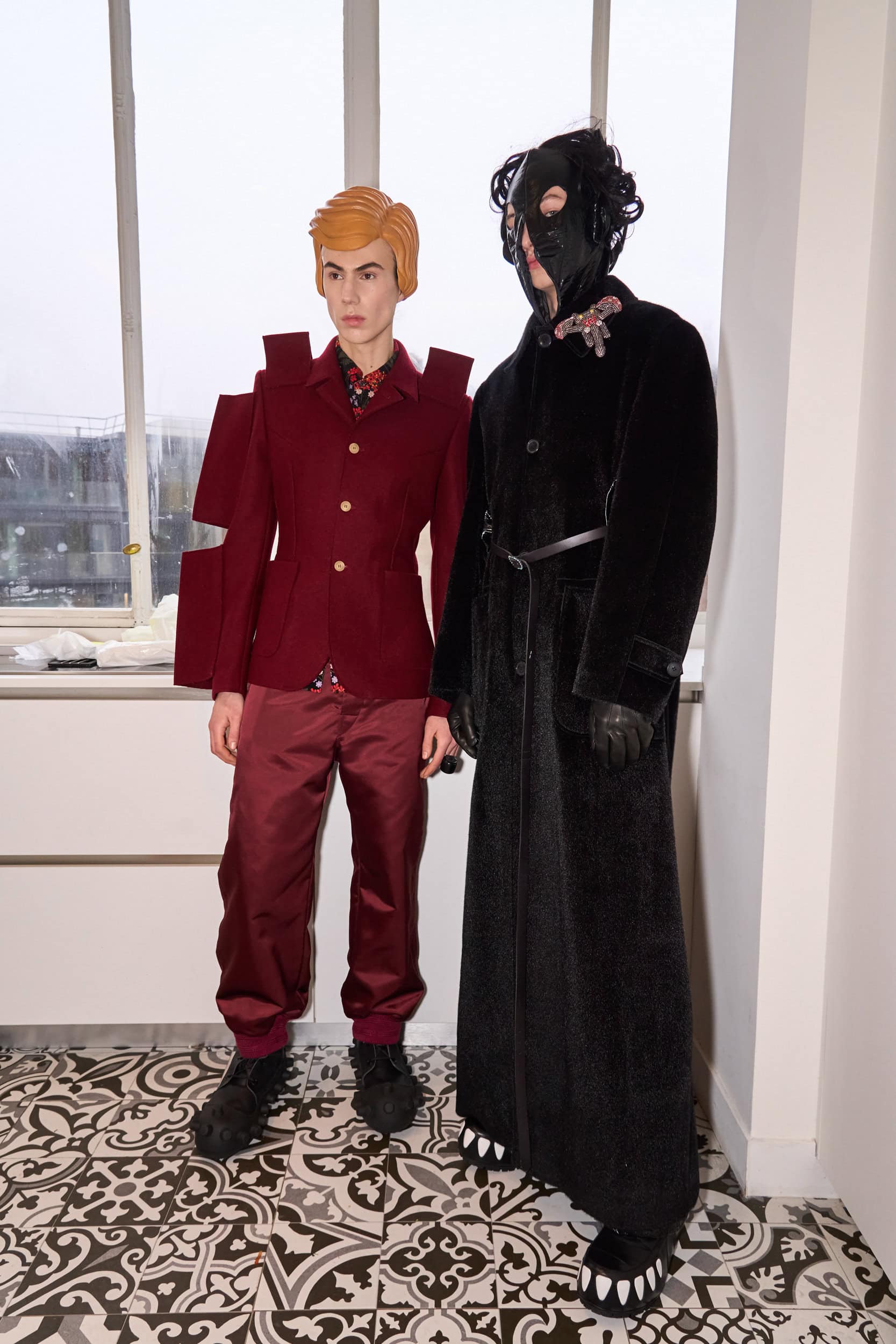 Walter Van Beirendonck Fall 2024 Men’s Fashion Show Backstage