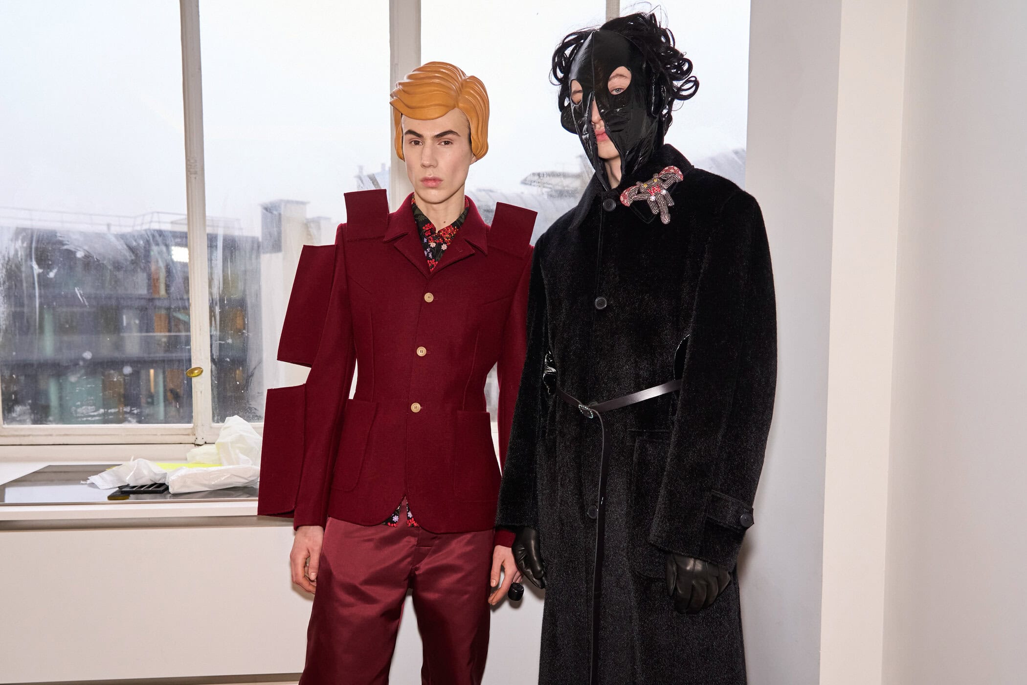 Walter Van Beirendonck Fall 2024 Men’s Fashion Show Backstage