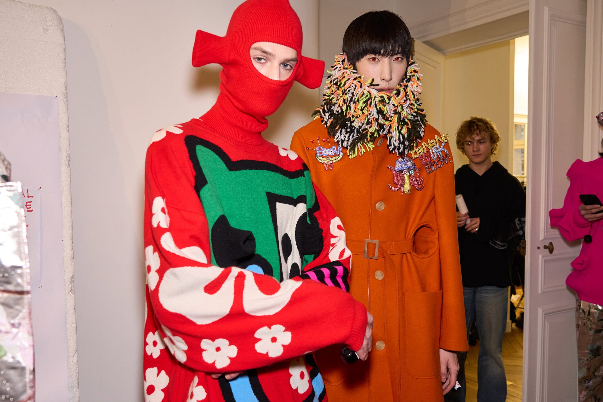 Walter Van Beirendonck Fall 2024 Men’s Fashion Show Backstage