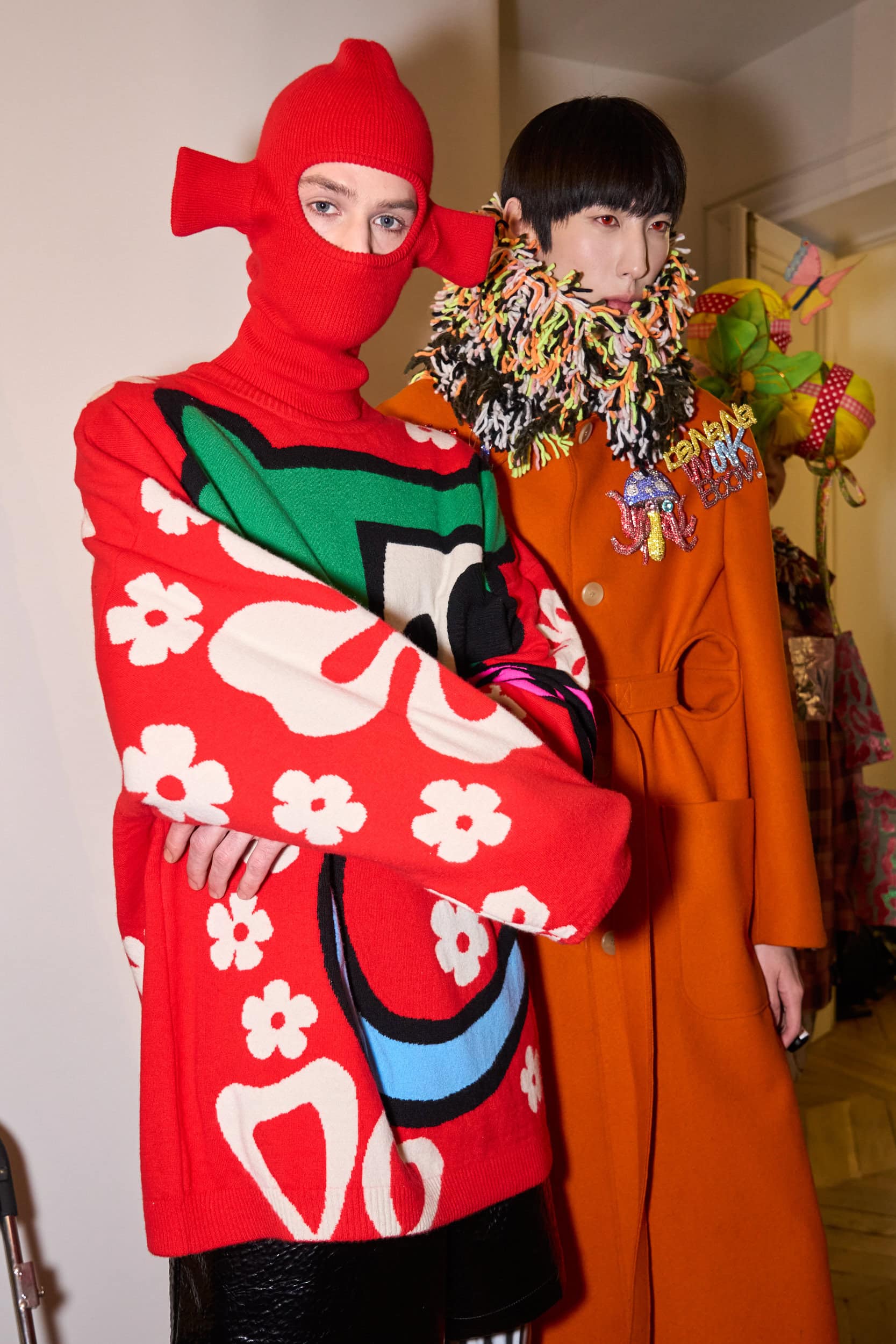 Walter Van Beirendonck Fall 2024 Men’s Fashion Show Backstage