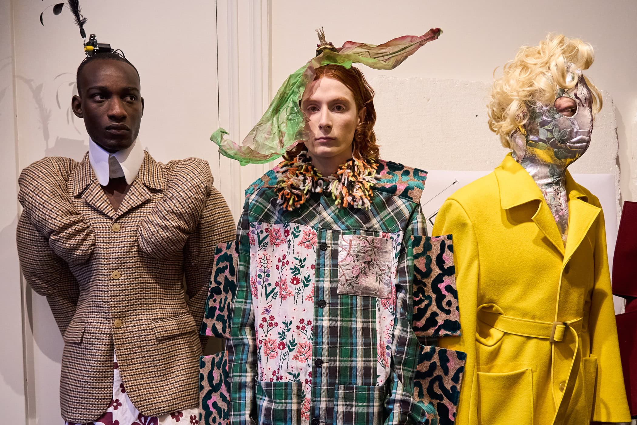 Walter Van Beirendonck Fall 2024 Men’s Fashion Show Backstage