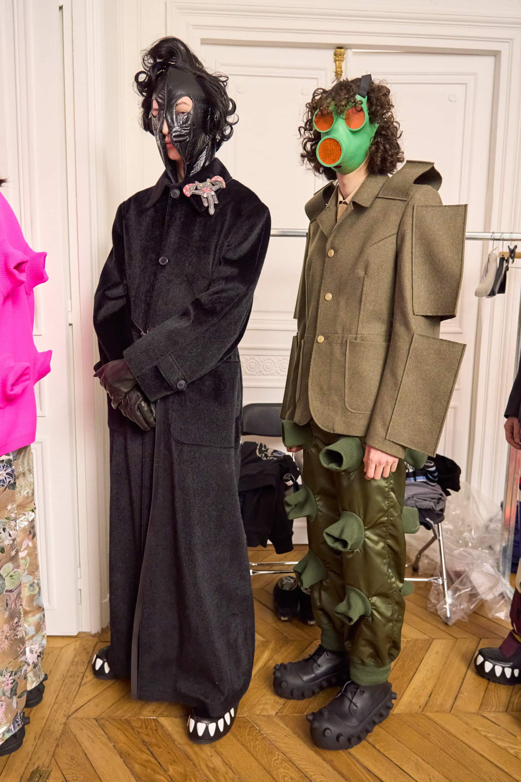 Walter Van Beirendonck Fall 2024 Men’s Fashion Show Backstage