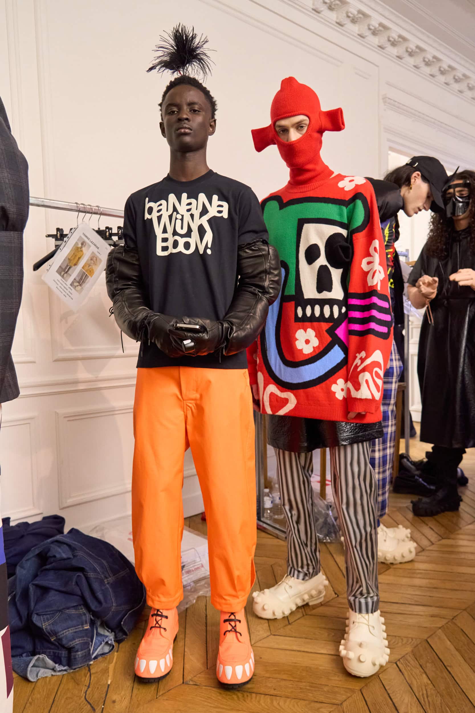 Walter Van Beirendonck Fall 2024 Men’s Fashion Show Backstage