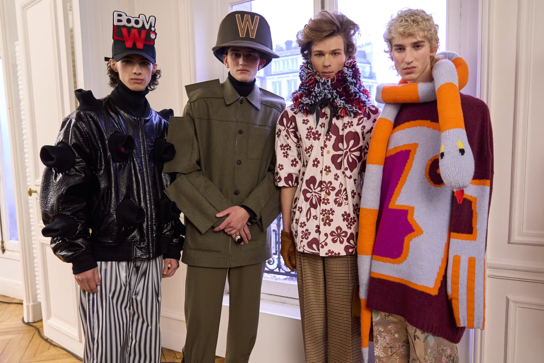 Walter Van Beirendonck Fall 2024 Men’s Fashion Show Backstage