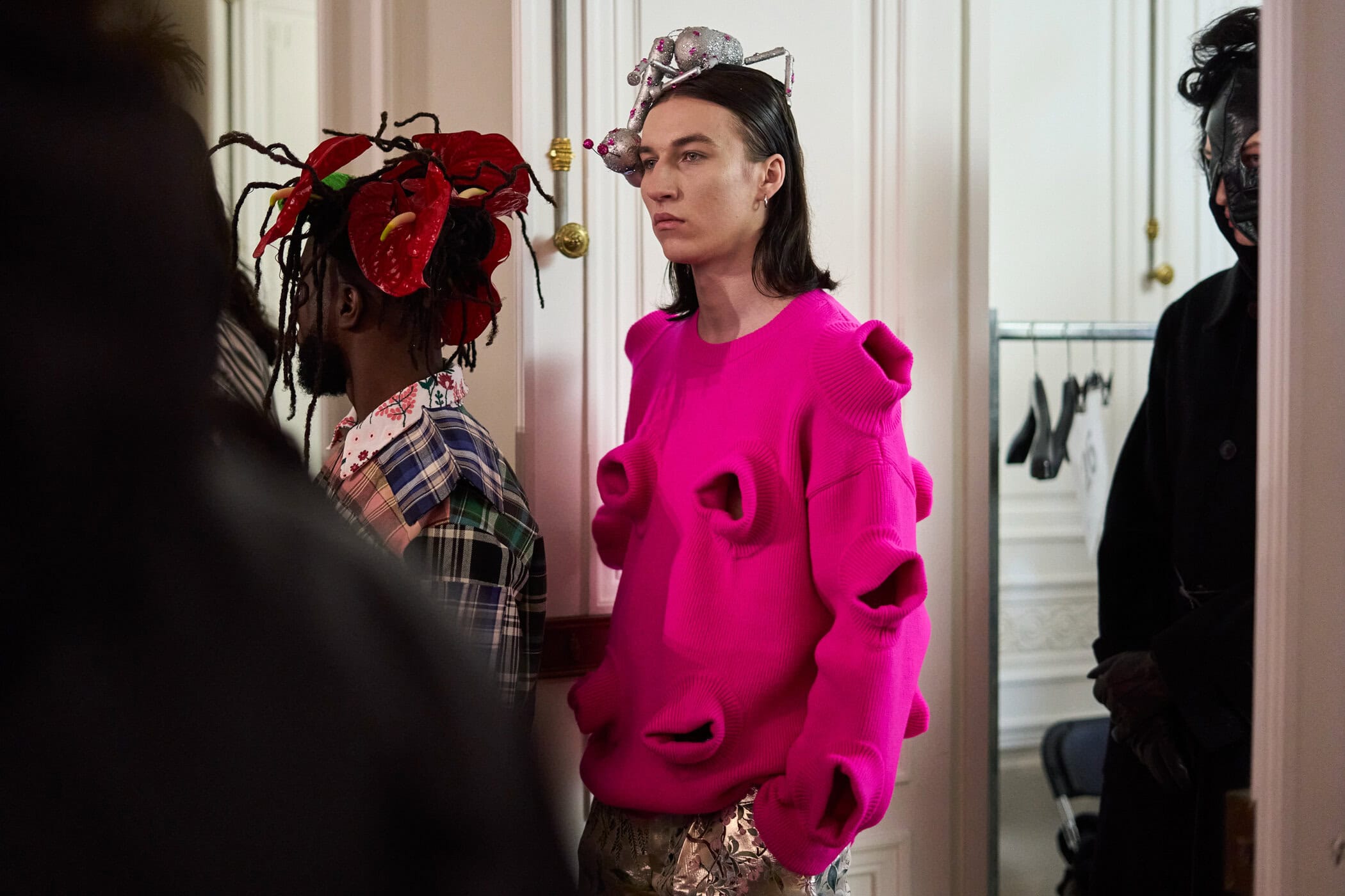 Walter Van Beirendonck Fall 2024 Men’s Fashion Show Backstage