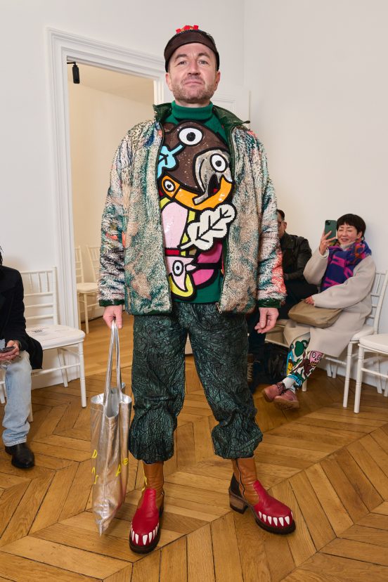 Walter Van Beirendonck Fall 2024 Men’s Fashion Show Front Row