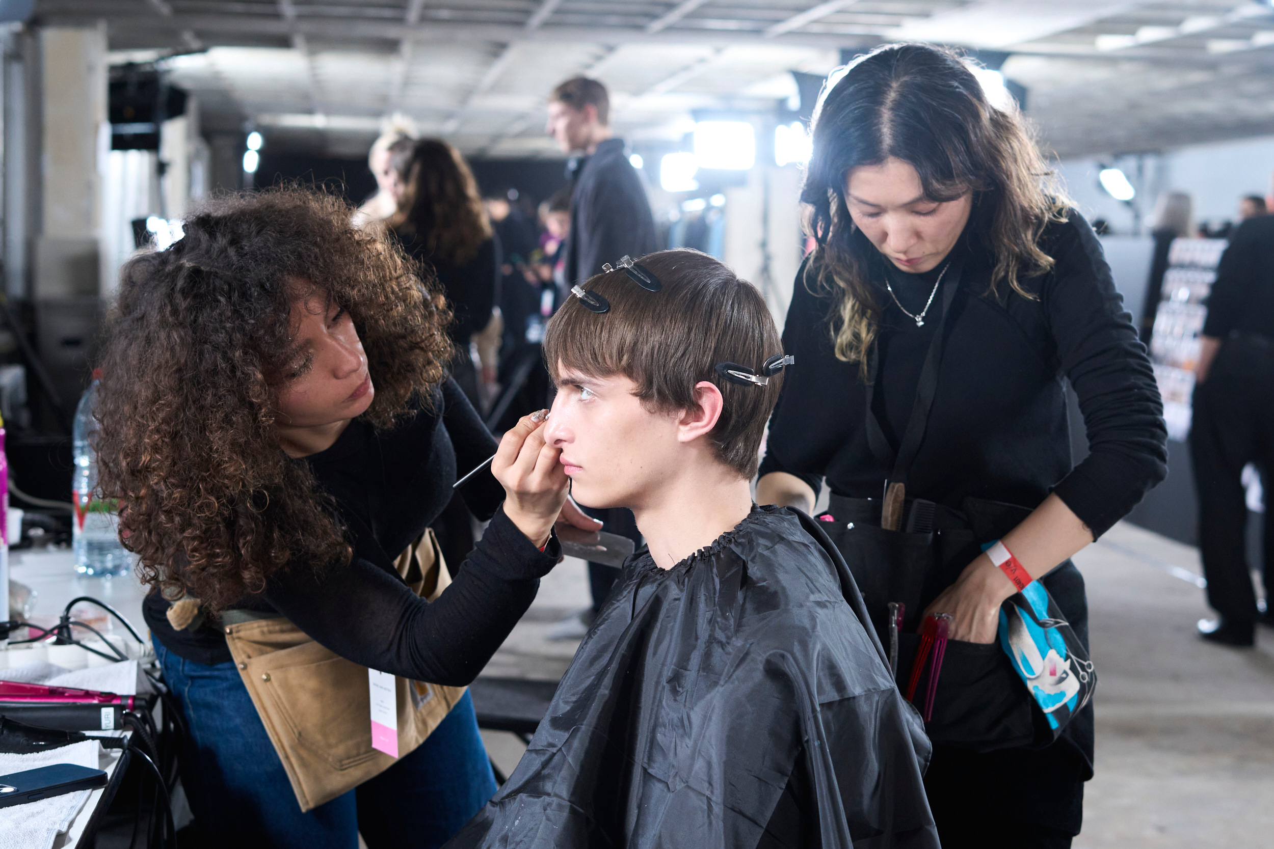 Dries Van Noten Fall 2024 Men’s Fashion Show Backstage