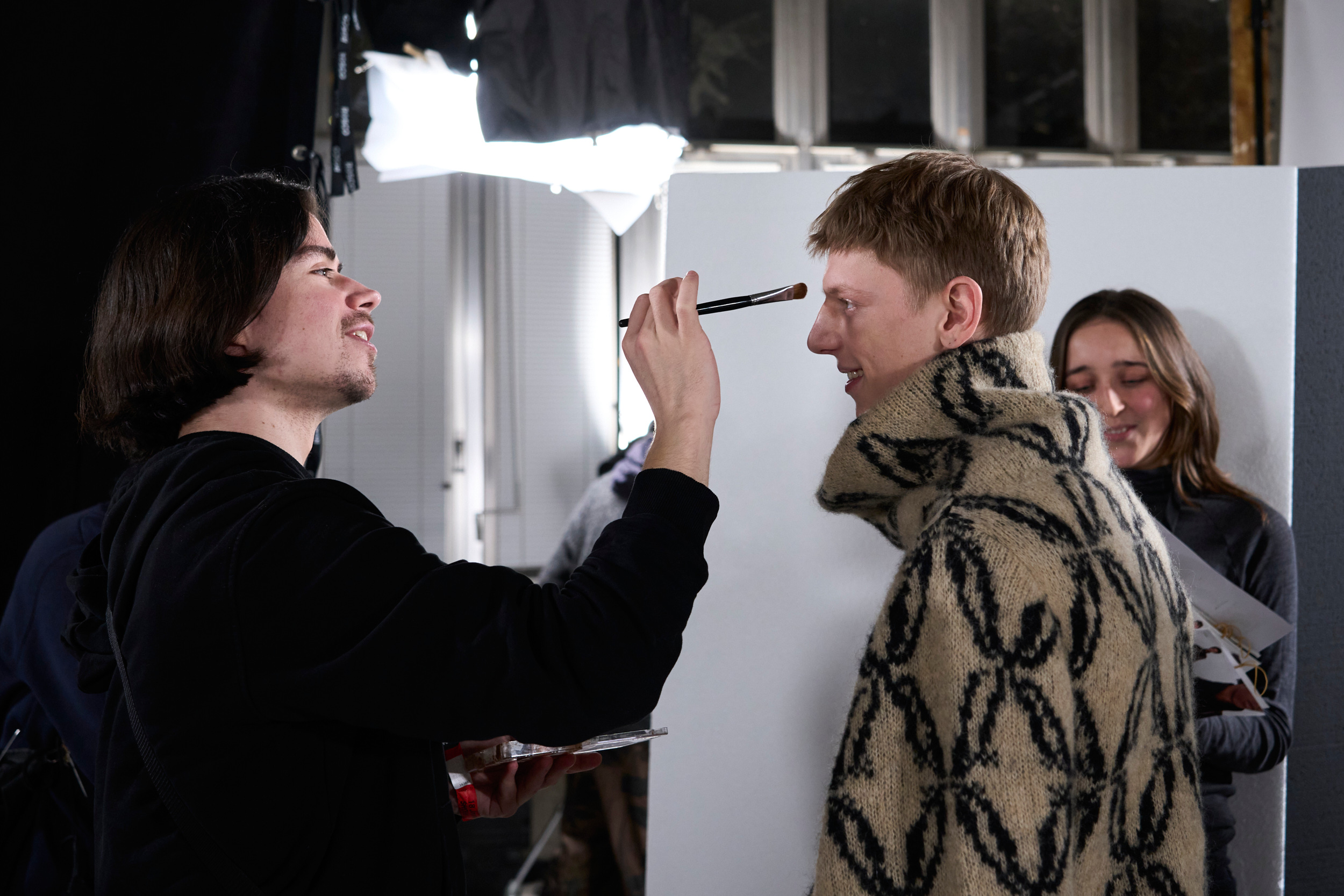 Dries Van Noten Fall 2024 Men’s Fashion Show Backstage